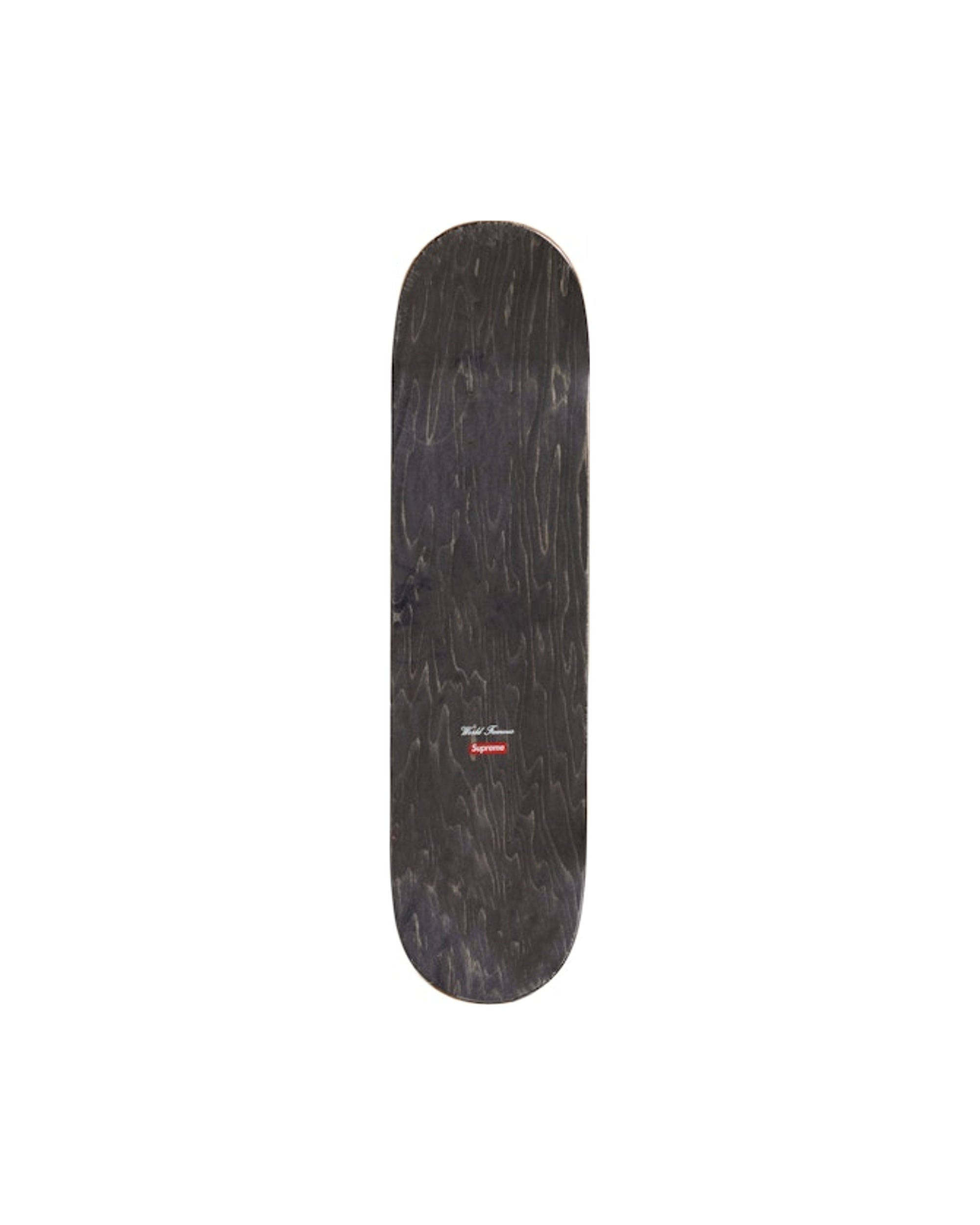 Supreme Camo Logo Skateboard Deck Blue Camo