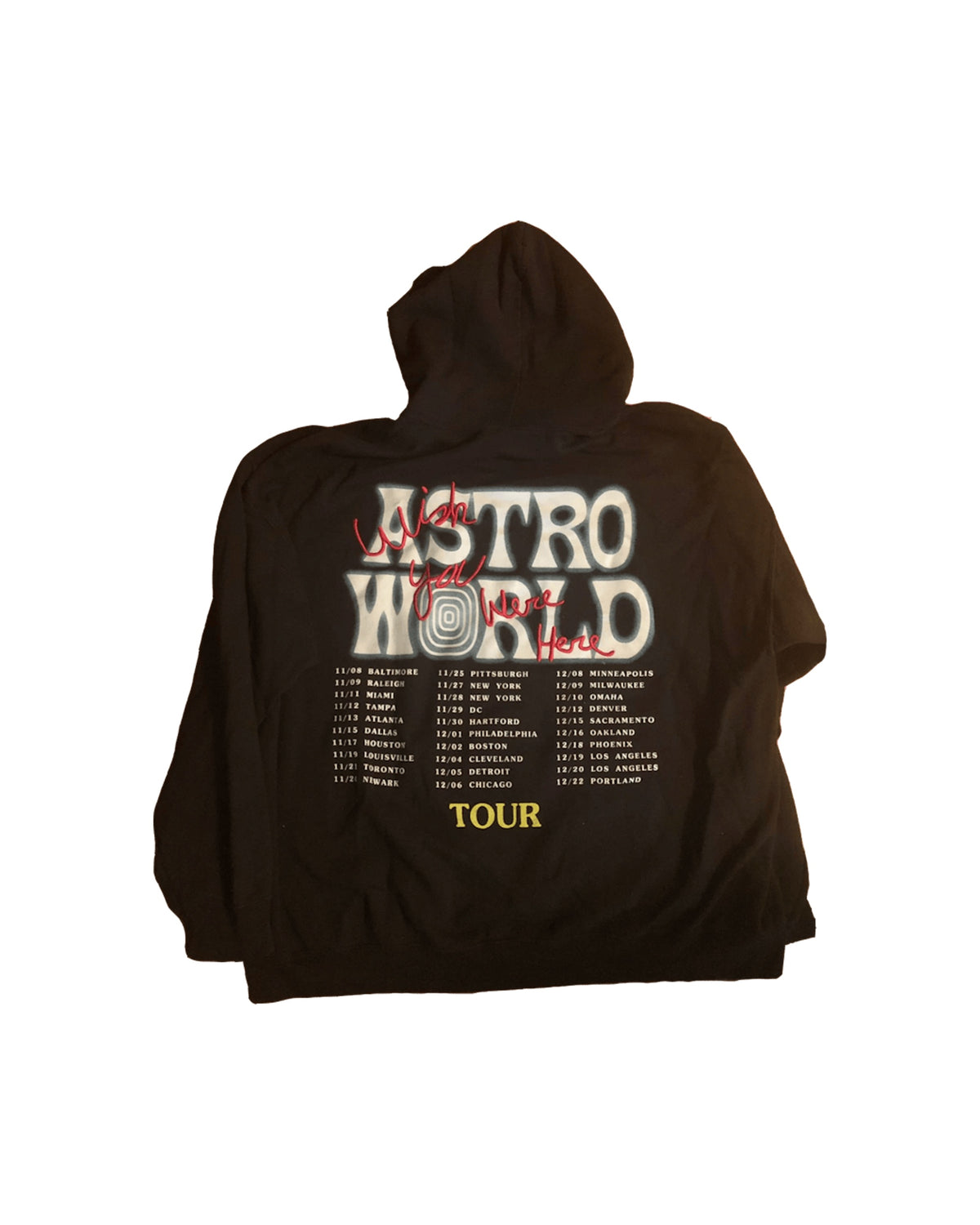 Travis Scott Sicko Mode Hoodie Black