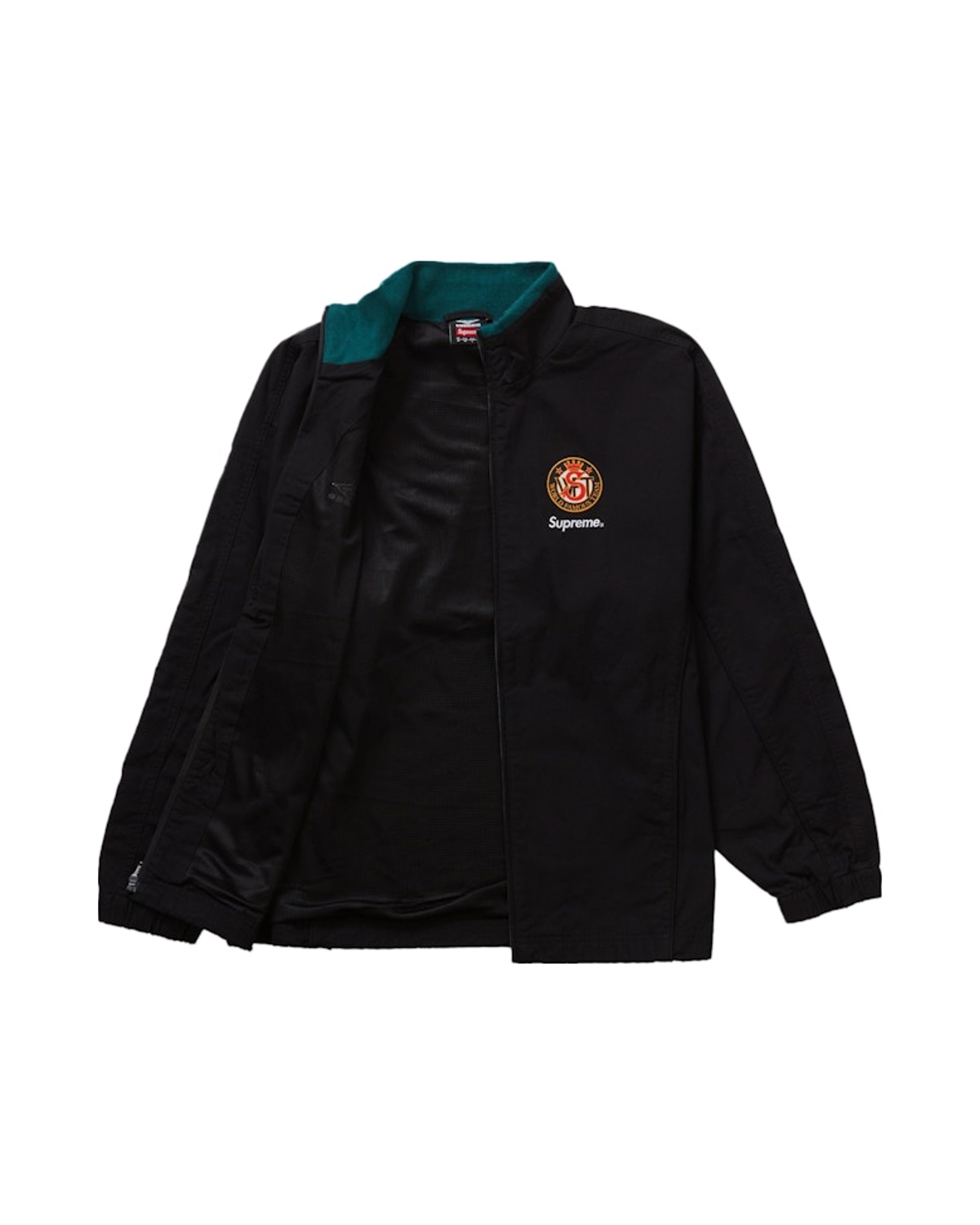 【黒L】Supreme Umbro Cotton Track Jacket Supreme x Umbro Cotton Ripstop Track Jacket Black Size Medium FW23