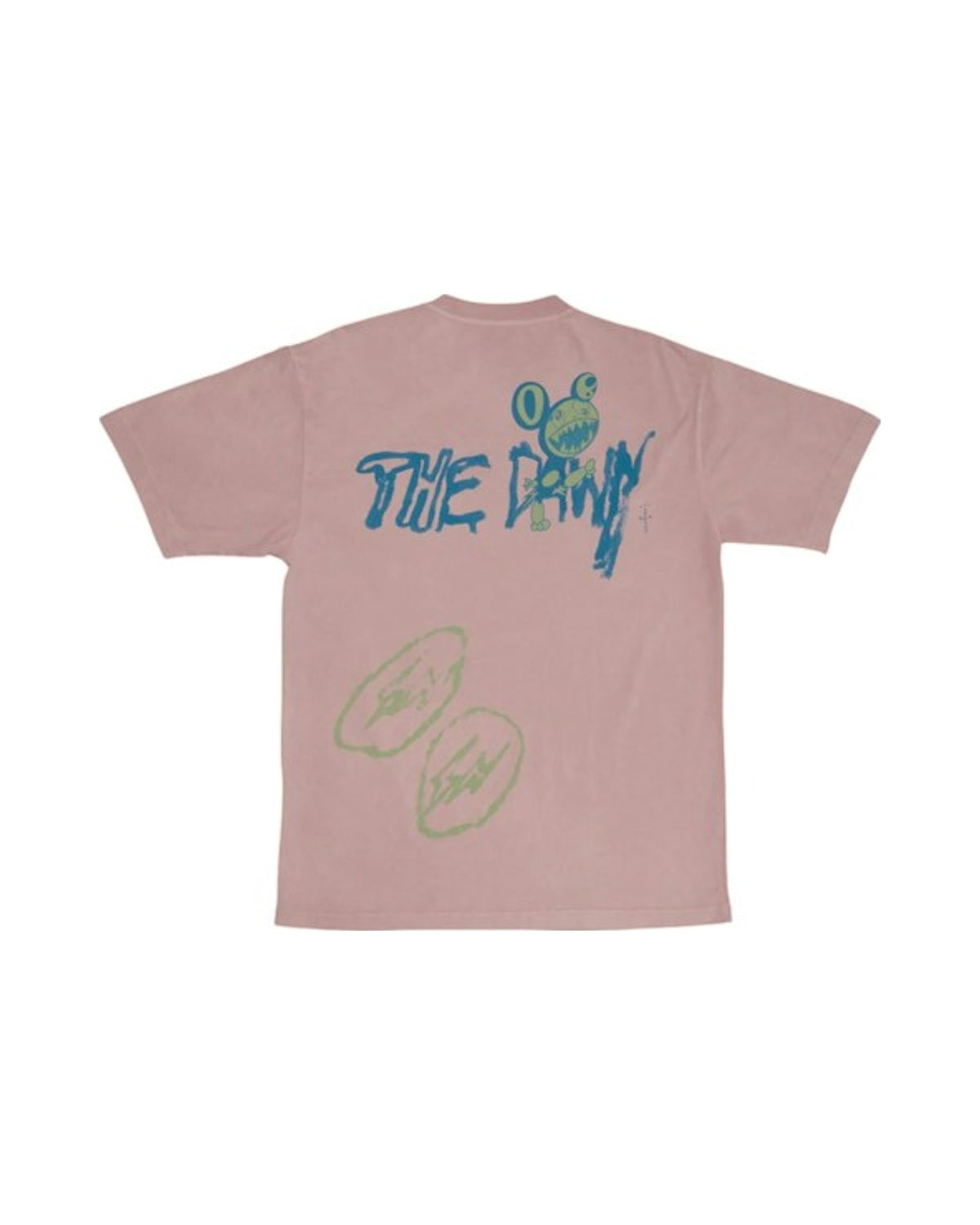 Travis Scott Cactus Jack x Fragment x Takashi Murakami The Dawn Tee Pink