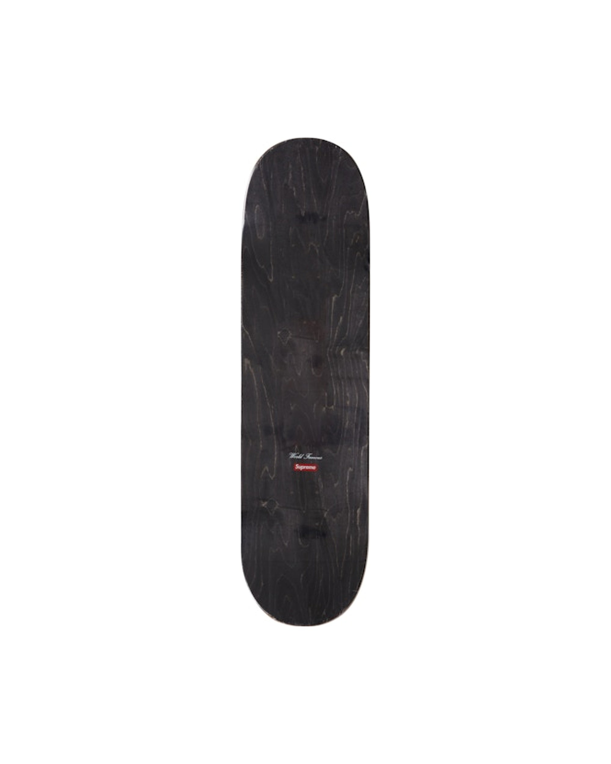 Supreme Bling Box Logo Skateboard Deck Platinum