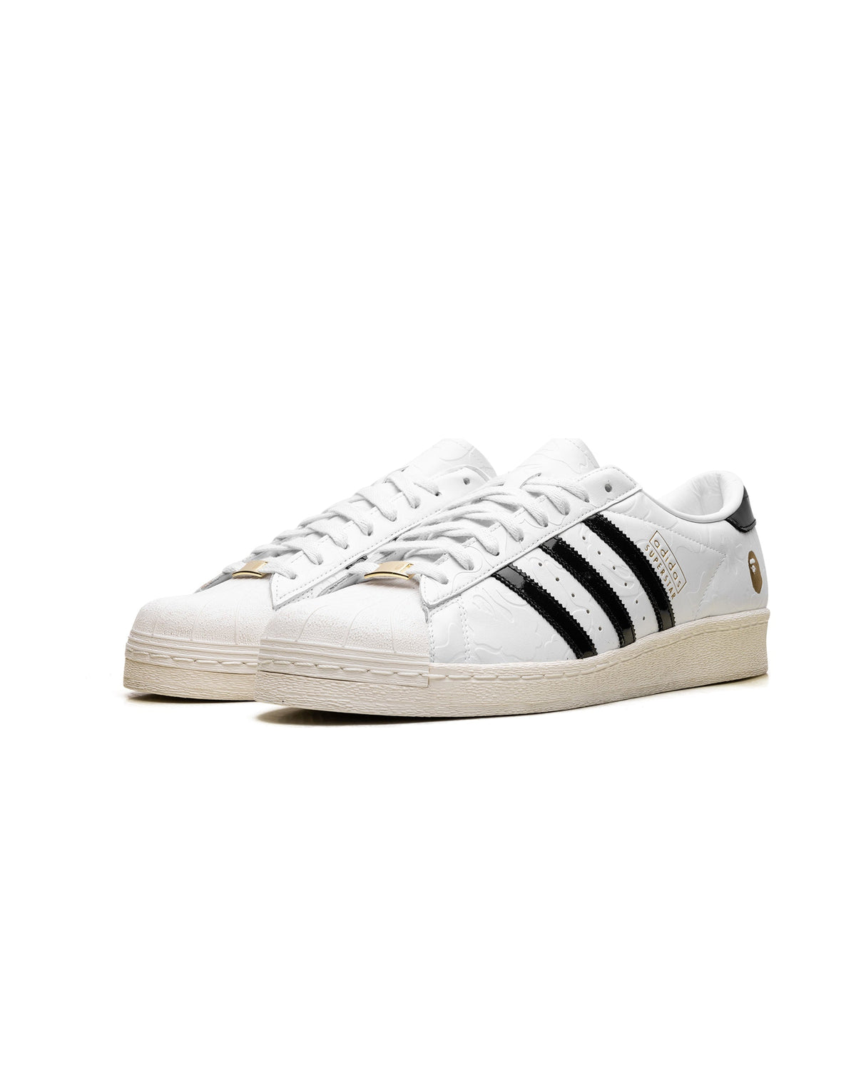 adidas Superstar Vintage Bape White Black