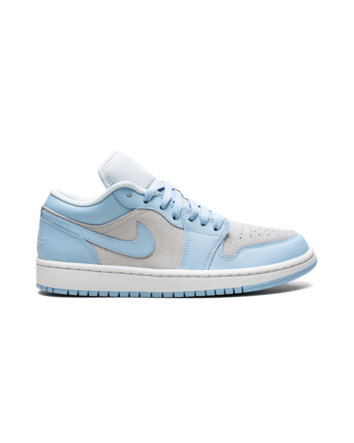 Jordan 1 Low Football Grey Aluminum (Women's)