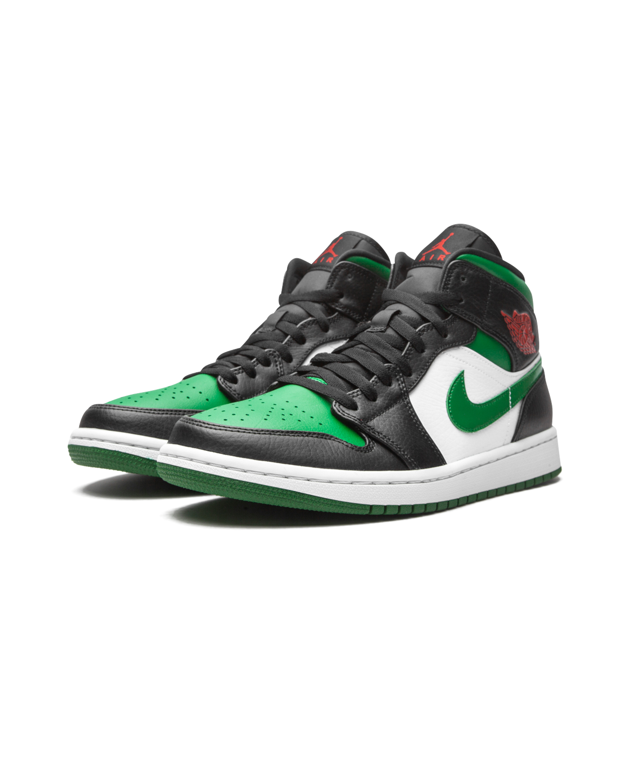 Jordan 1 Mid Green Toe