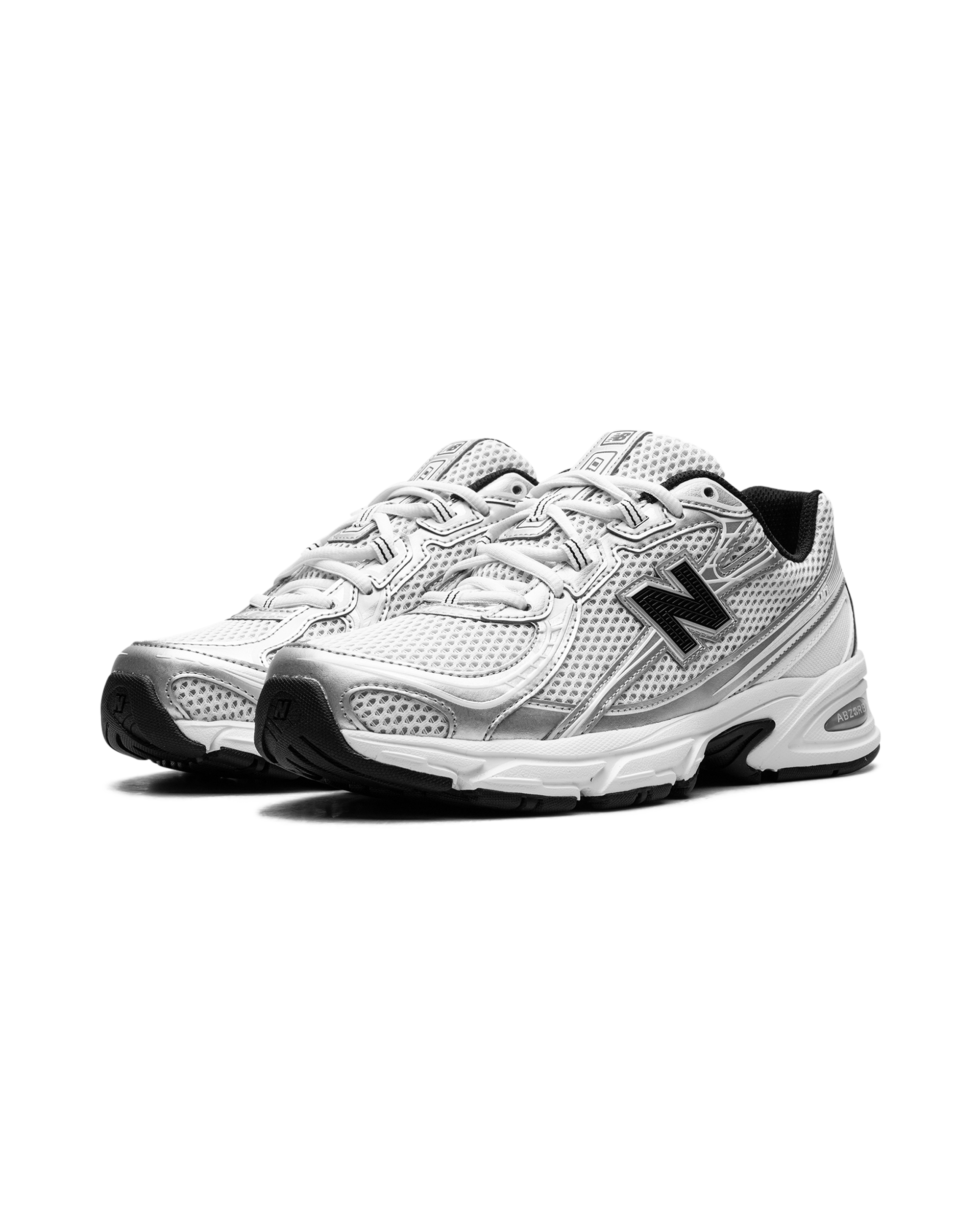 New Balance 740 White Silver Metallic Navy