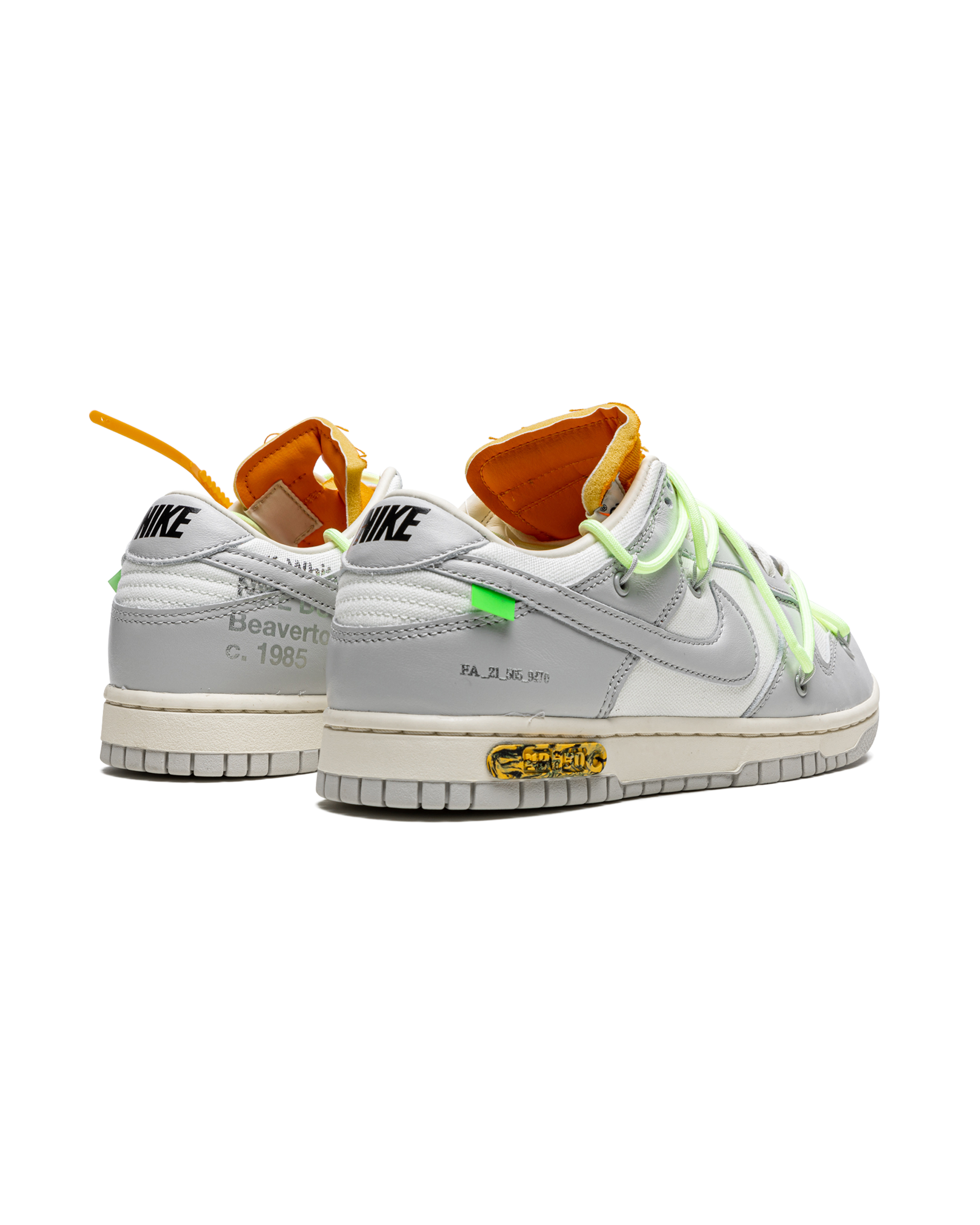 Nike Dunk Low Off-White Lot 43