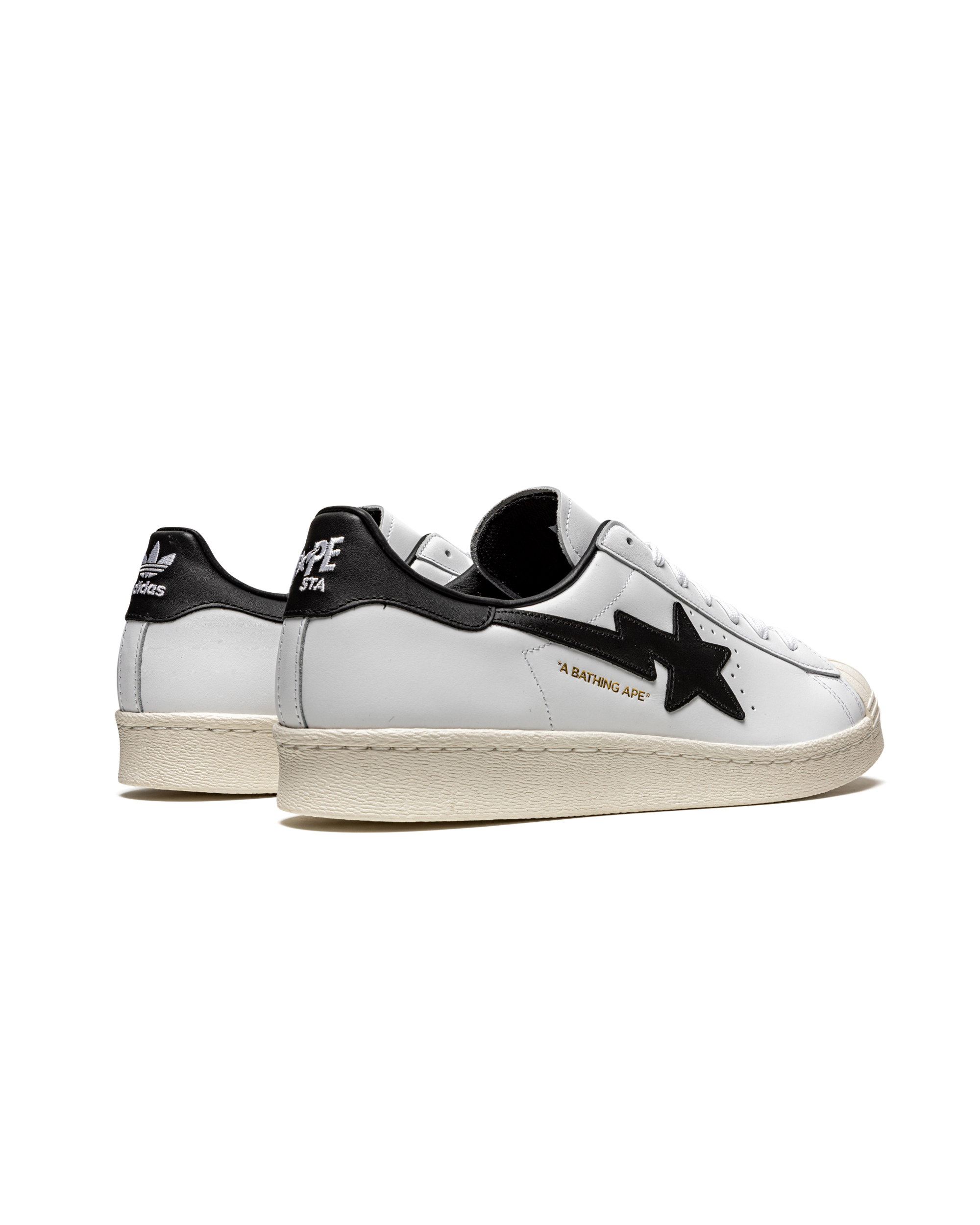 adidas Superstar 80s Bape White Black