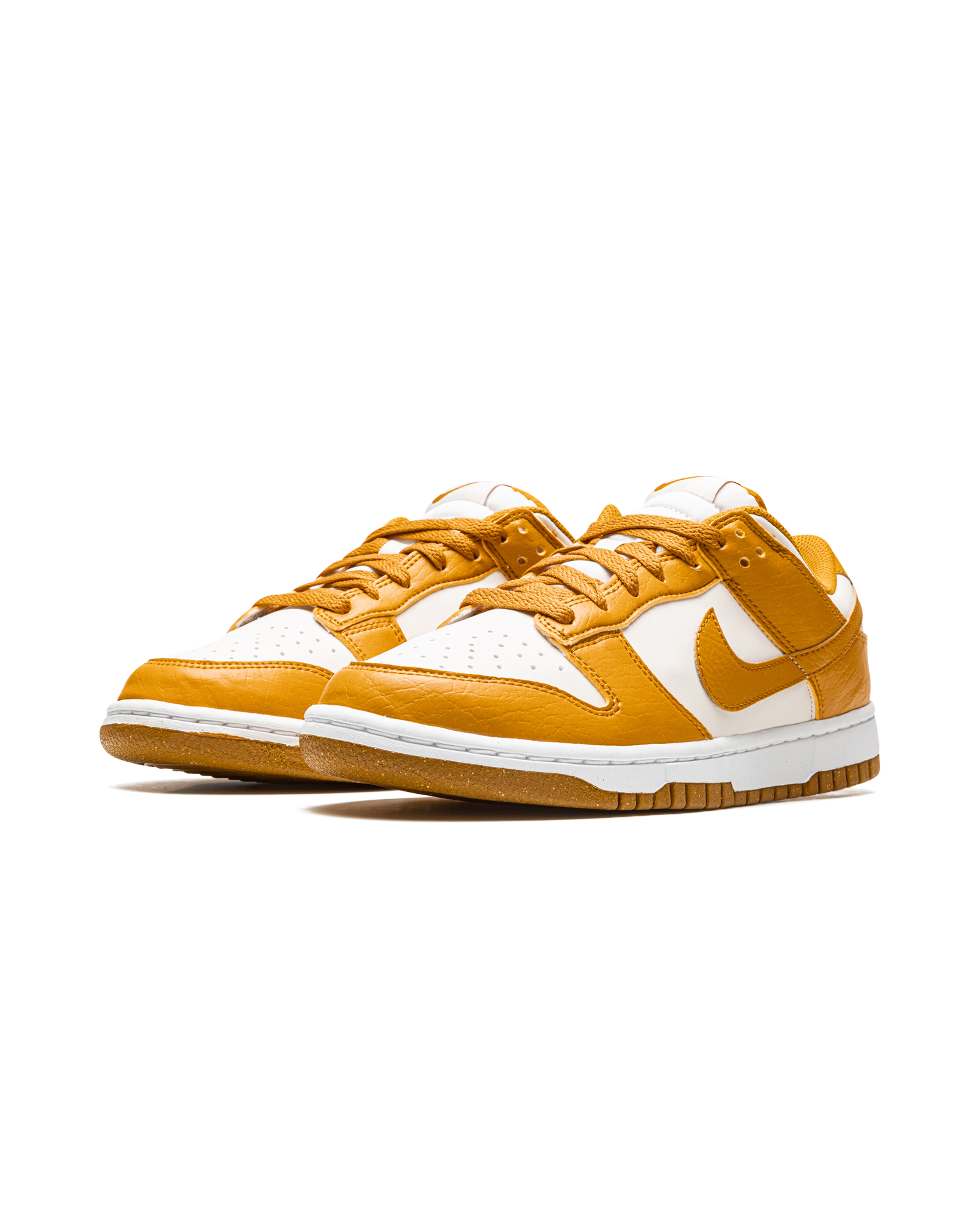 Nike Dunk Low Next Nature Phantom Gold Suede (Women's)