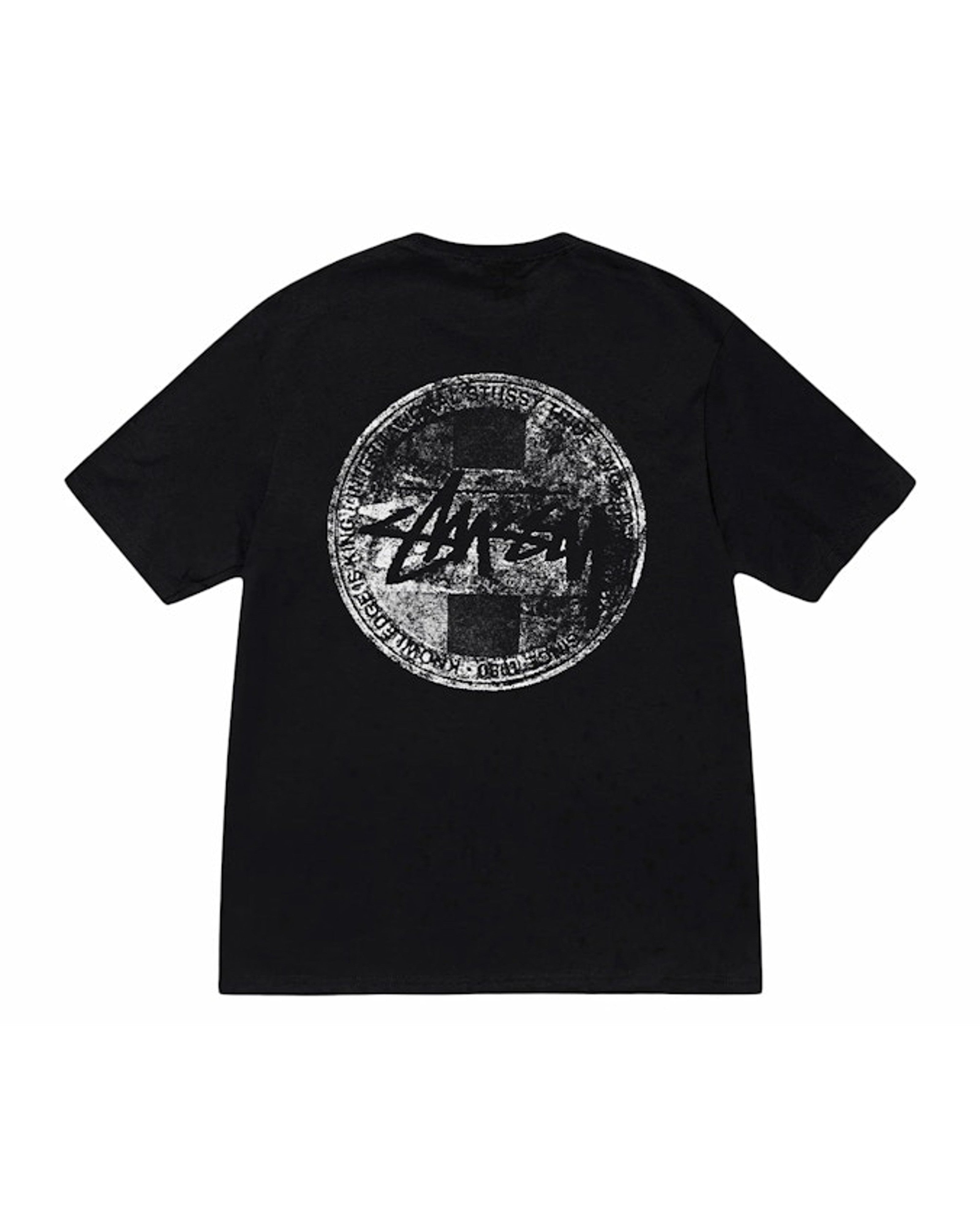 Stussy Dot Stamp Tee Black
