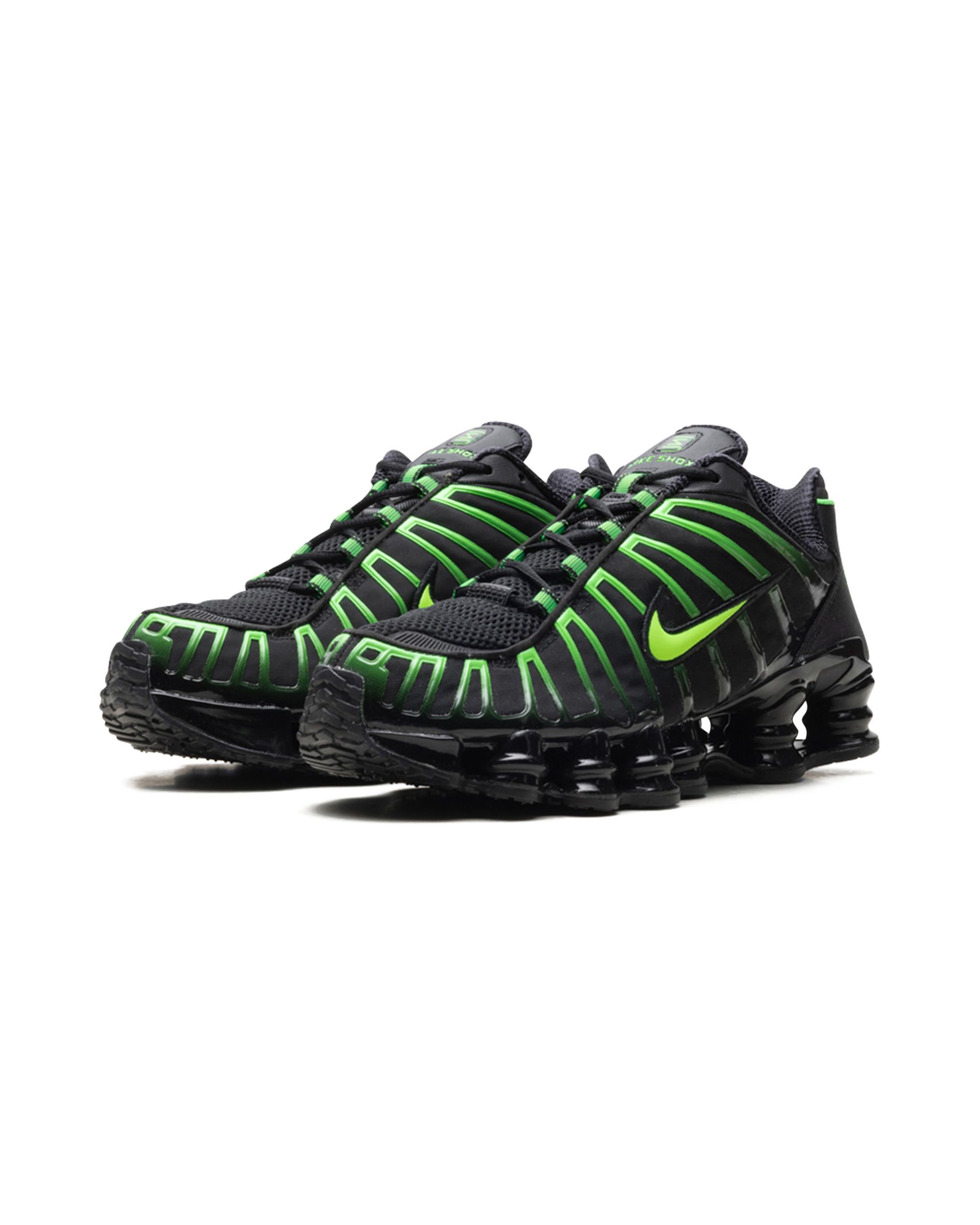Nike Shox TL Black Green Strike