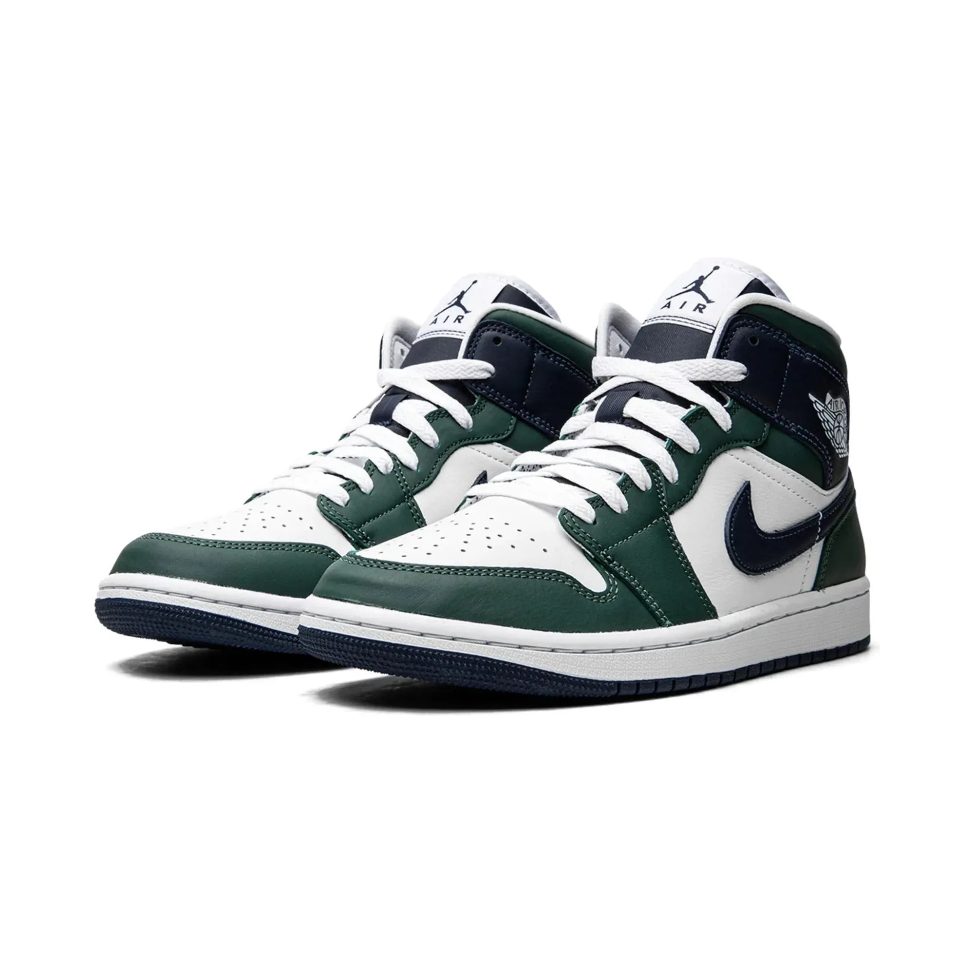 Nike Air Jordan 1 Mid "Seahawks" - street-bill.dk