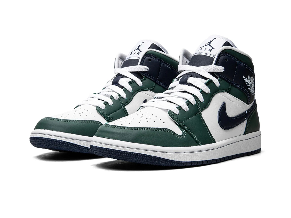 Nike Air Jordan 1 Mid "Seahawks" - street-bill.dk