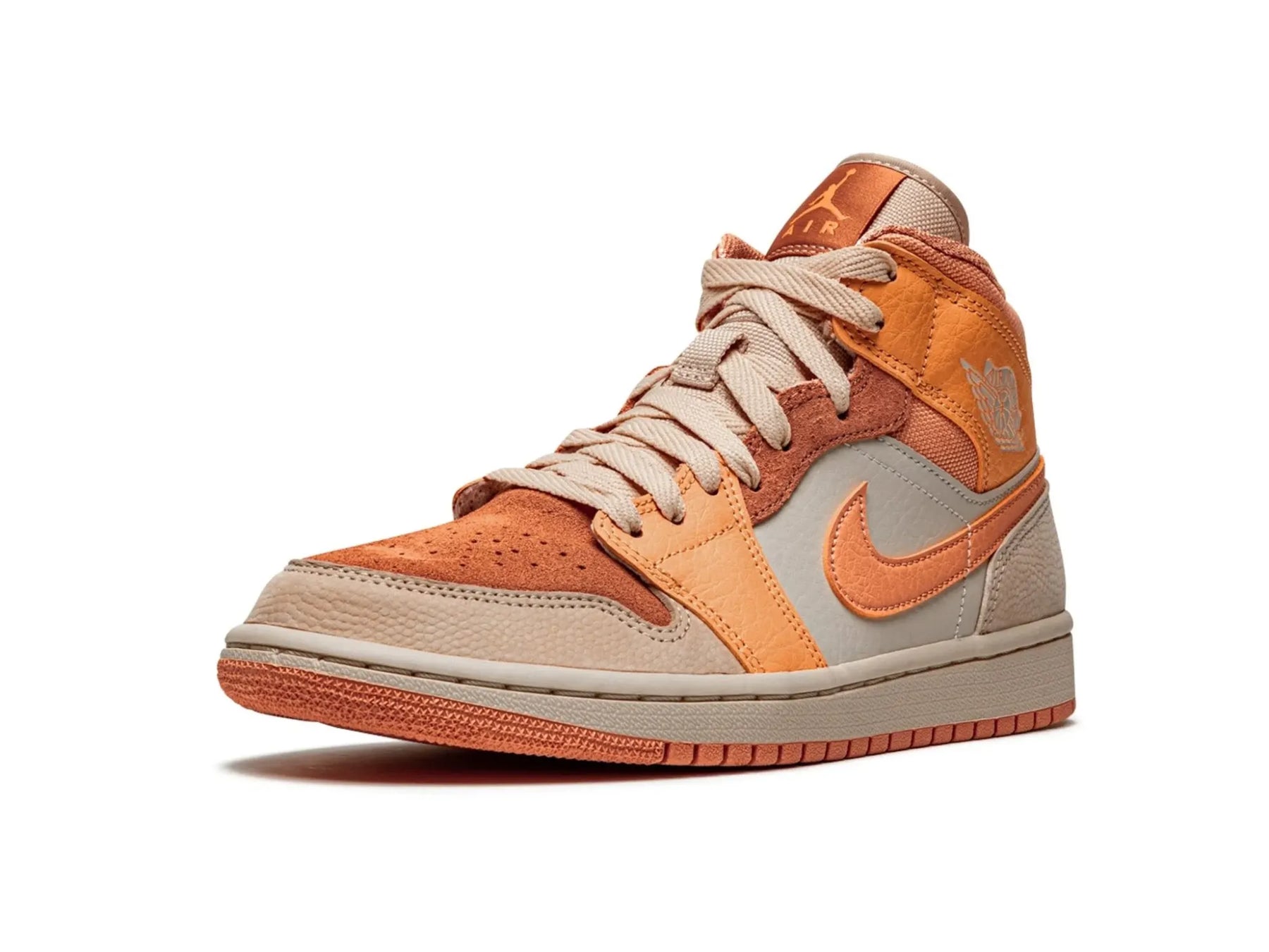 Nike Air Jordan 1 Mid "Apricot Orange" - street-bill.dk
