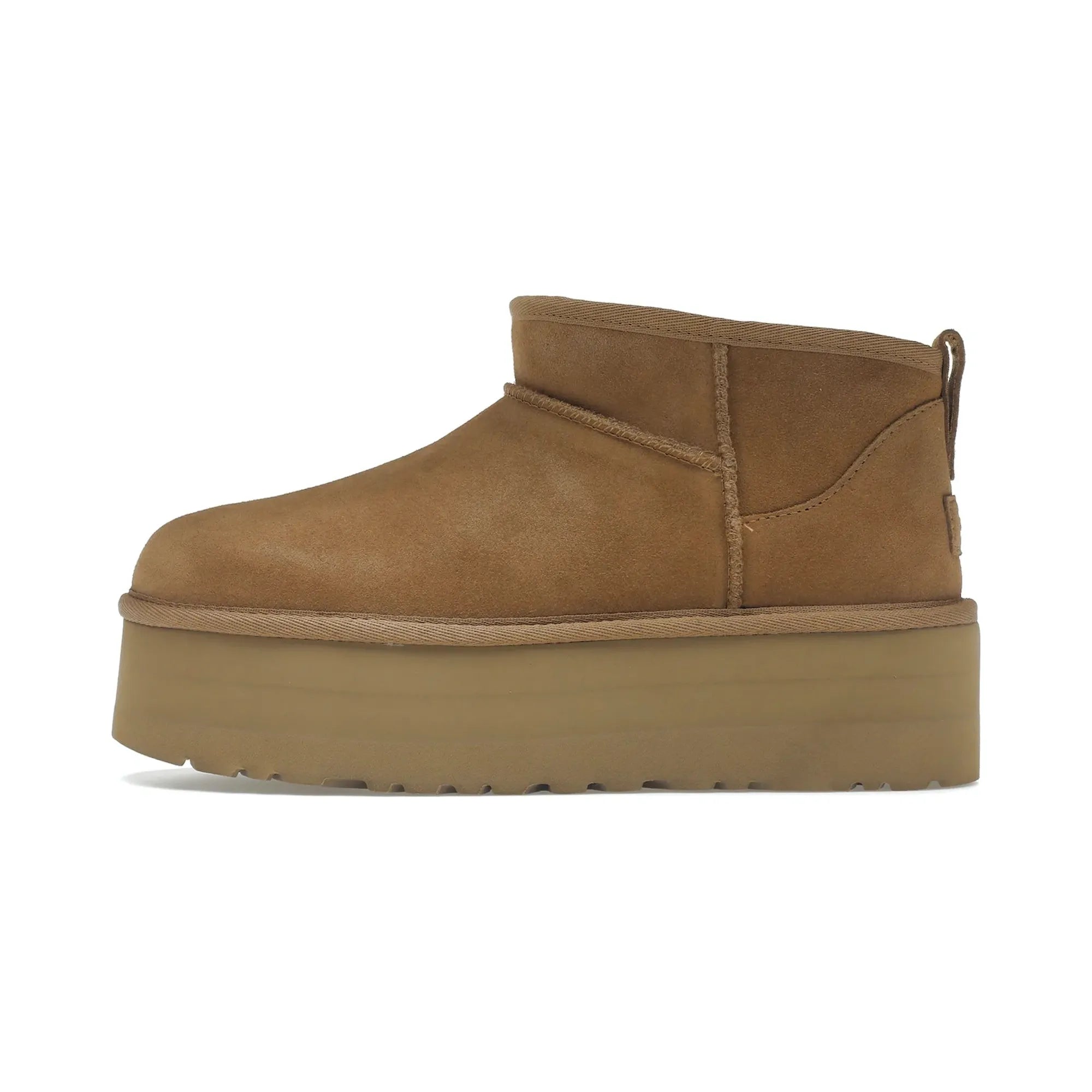 UGG Classic "Ultra Mini Platform Chestnut" - street-bill.dk