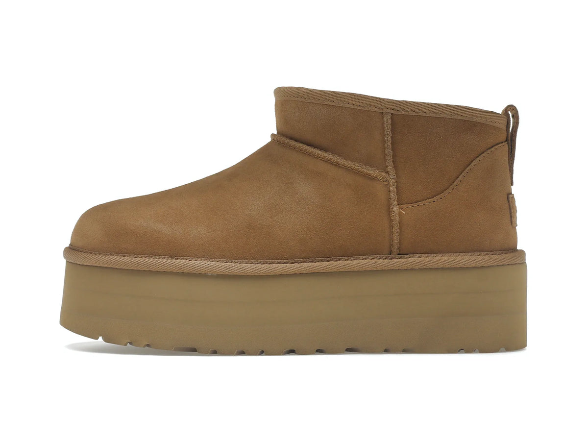 UGG Classic "Ultra Mini Platform Chestnut" - street-bill.dk