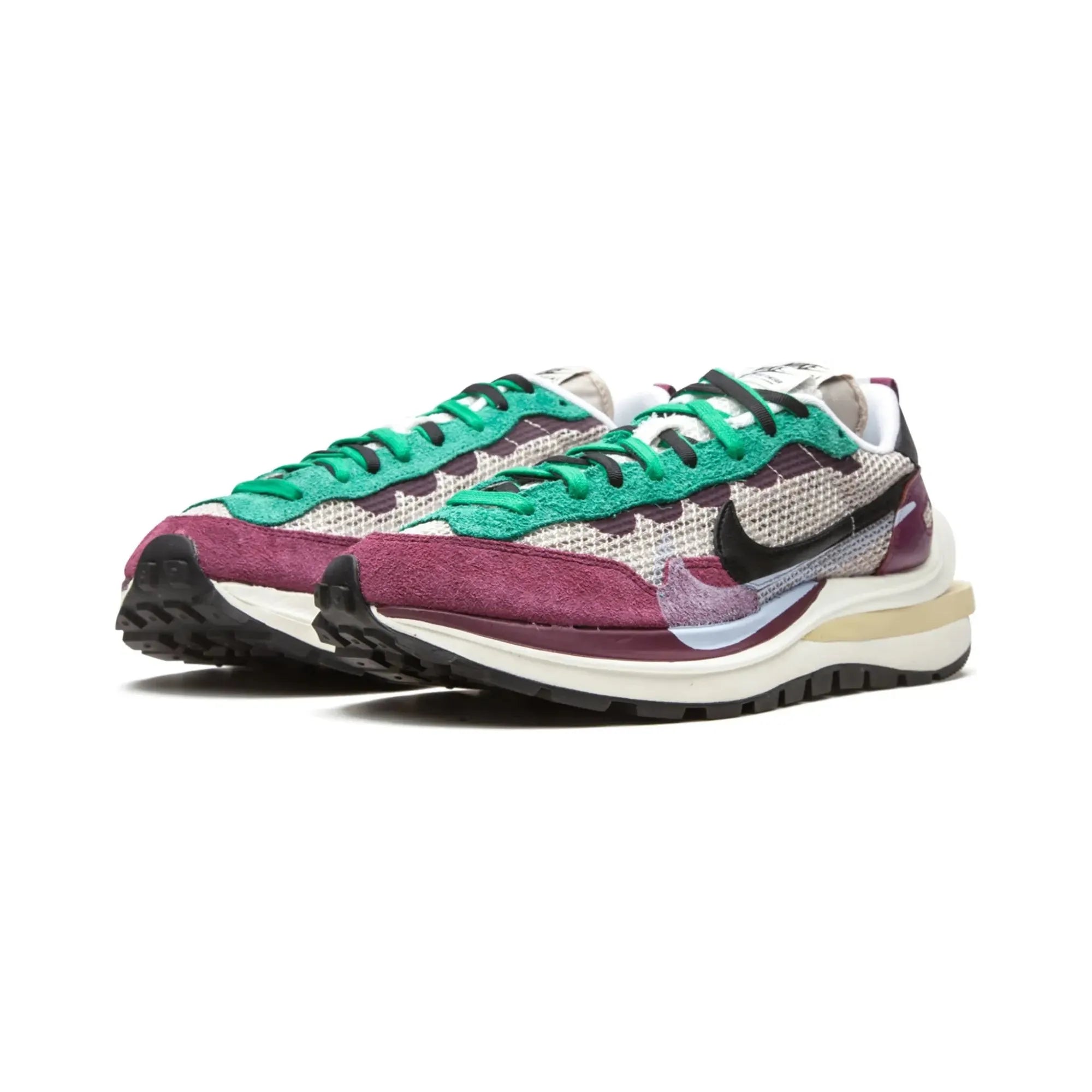 Nike Vaporwaffle Sacai "Red Neptune Green" - street-bill.dk