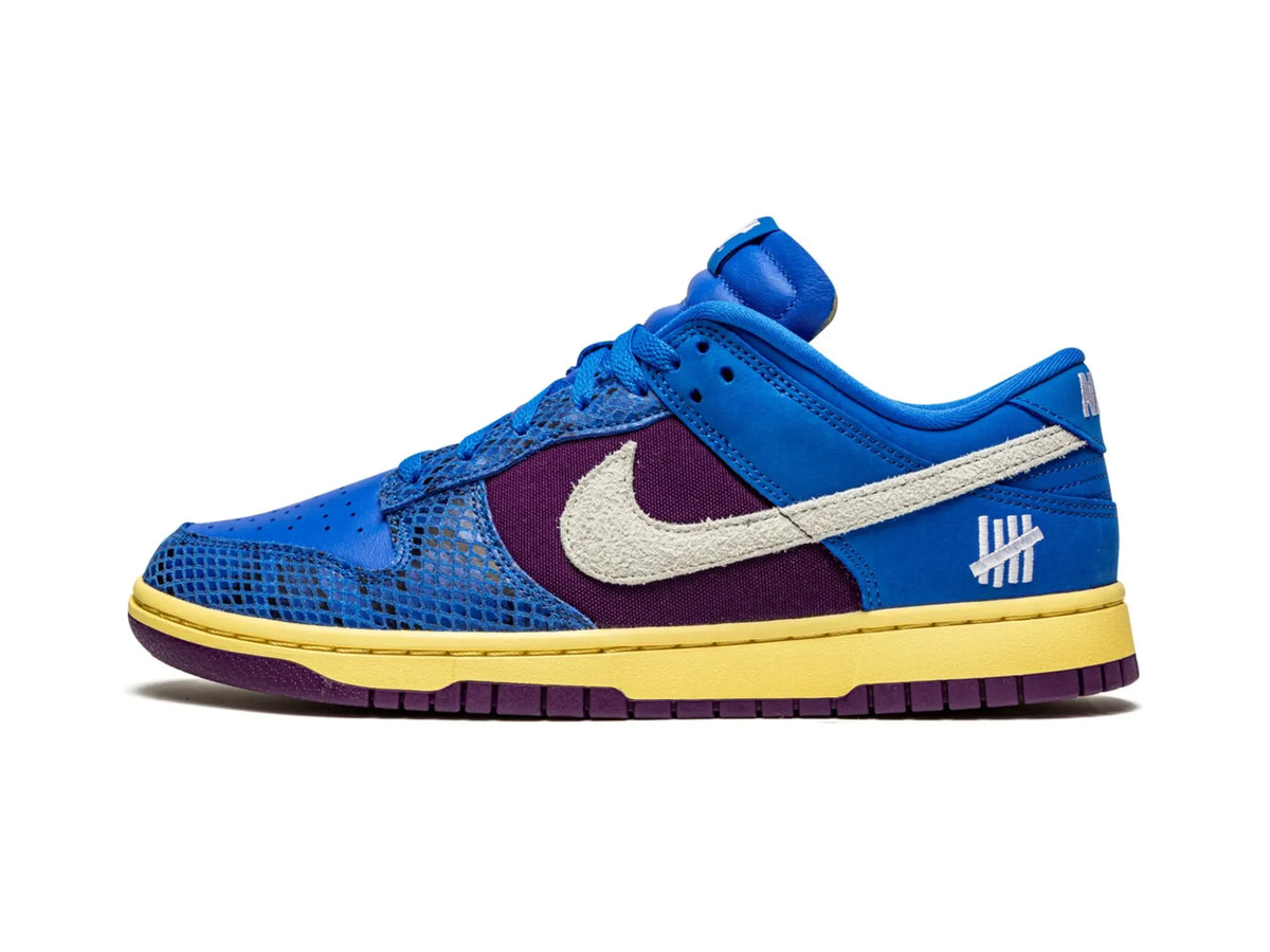 Nike Dunk Low X UNDEFEATED "5 On It - Blue Purple" - street-bill.dk