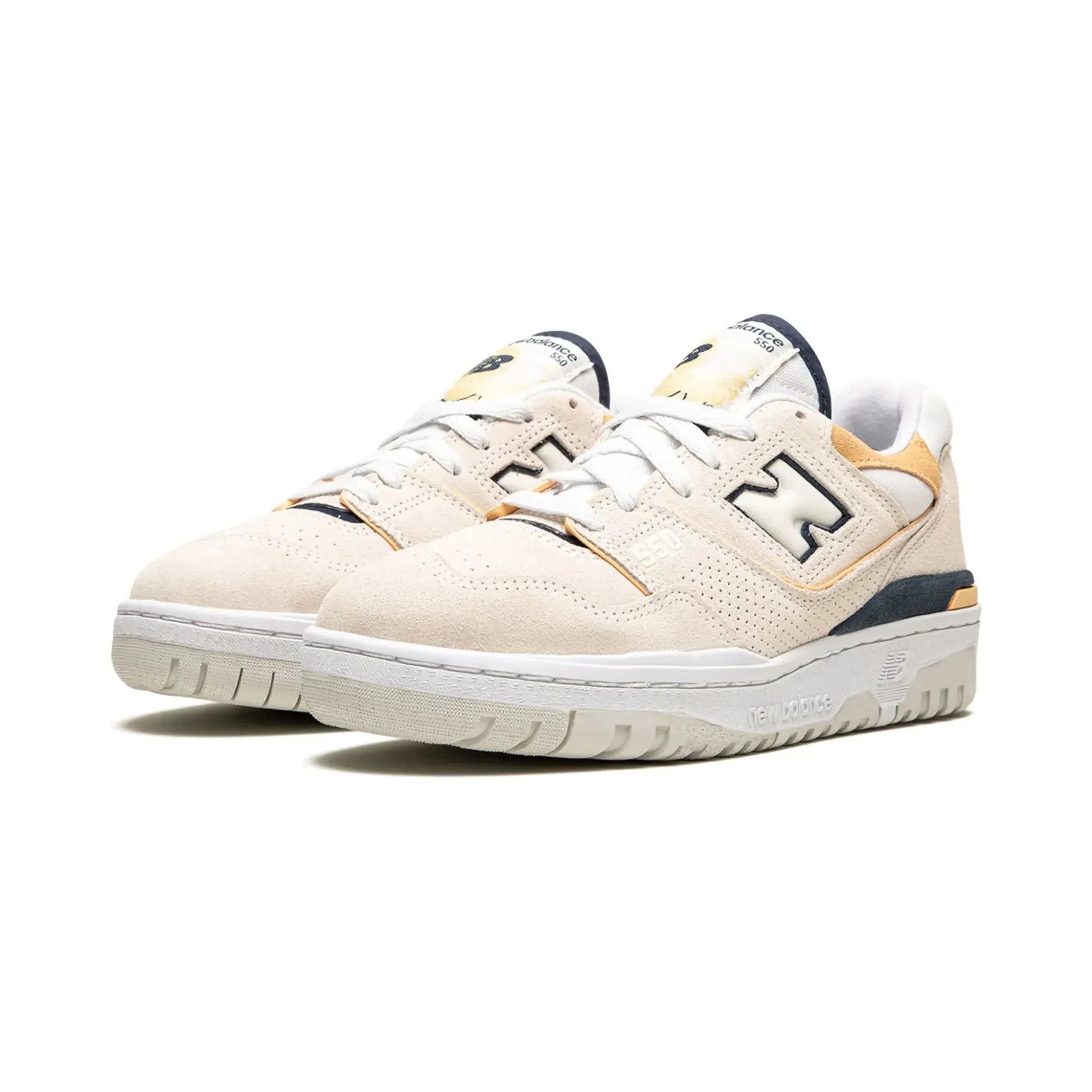 New Balance 550 "Sea Salt Navy Raw Sugar" - street-bill.dk