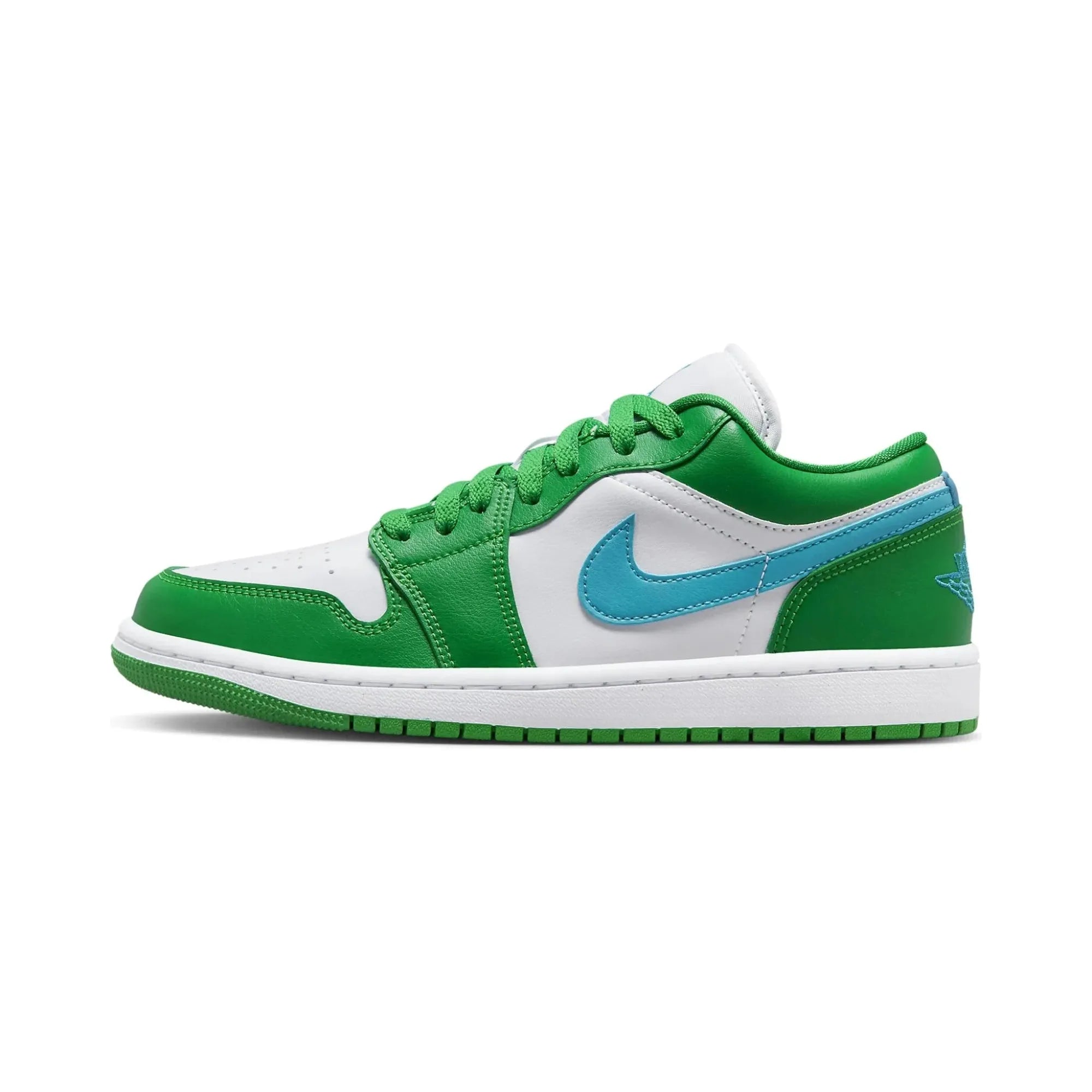 Nike Air Jordan 1 Low "Lucky Green Aquatone" - street-bill.dk