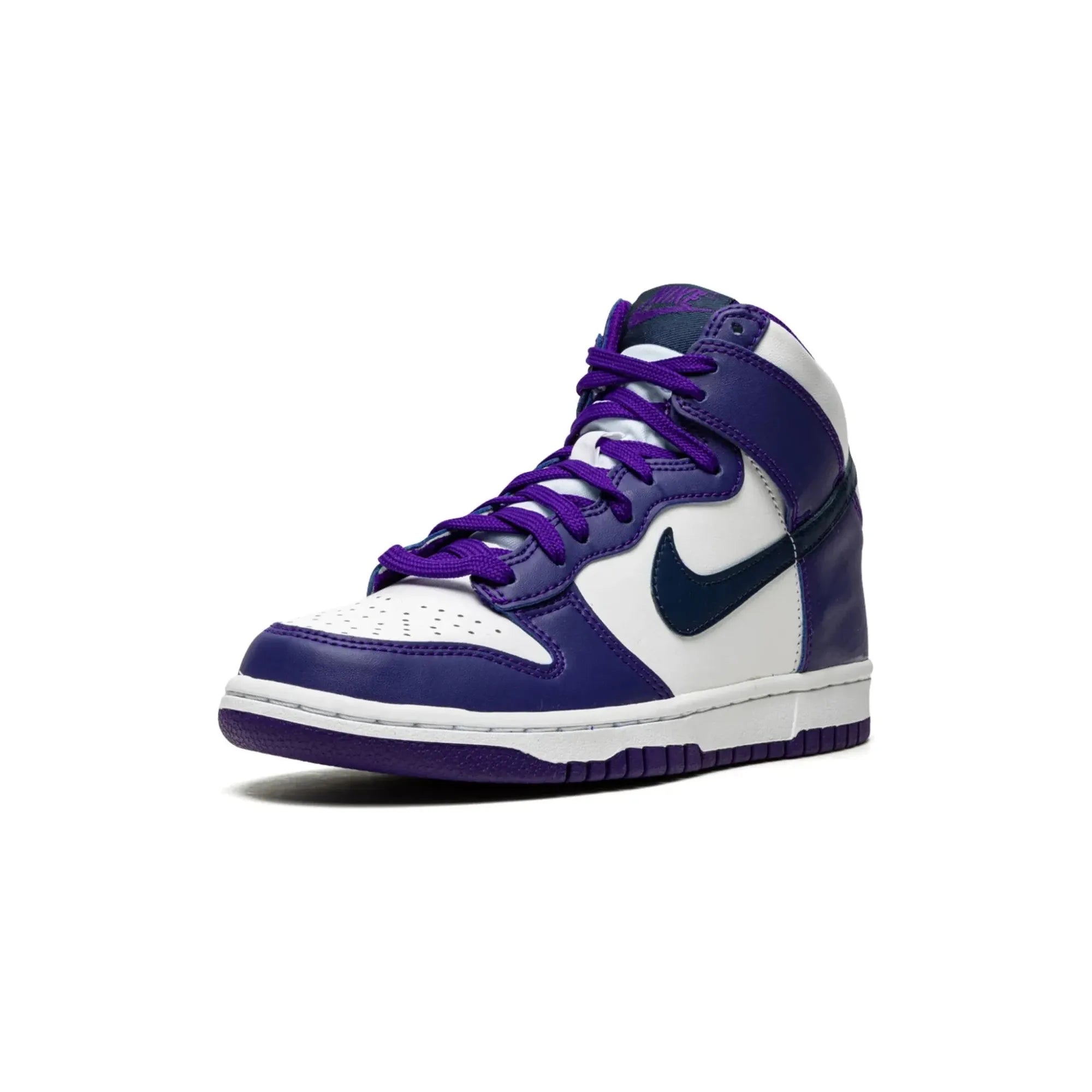 Nike Dunk High "Electro Purple Midnight Navy" - street-bill.dk