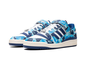 Adidas Forum 84 Low Bape "30th Anniversary Blue Camo" - street-bill.dk