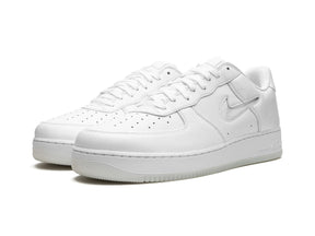 Nike Air Force 1 Low '07 "Color of the Month Jewel Swoosh Triple White" - street-bill.dk