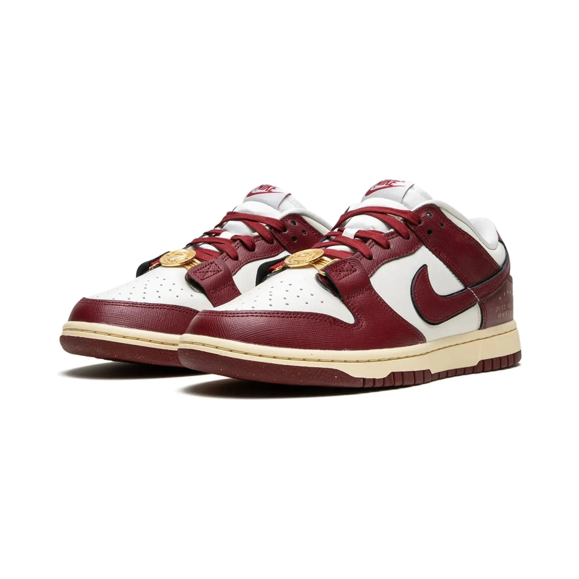Nike Dunk Low Just Do It "Sail Team Red" - street-bill.dk