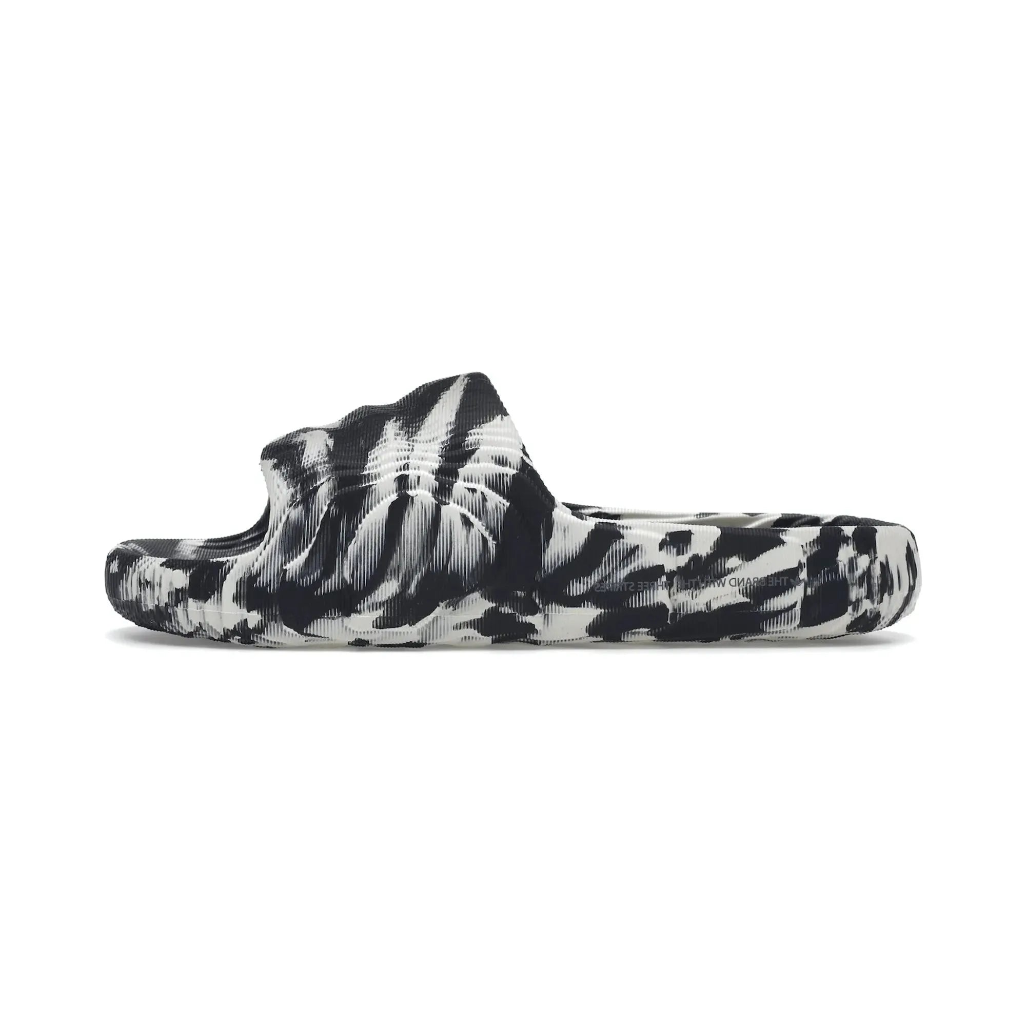 Adidas Adilette 22 Slides "Carbon Aluminum" - street-bill.dk