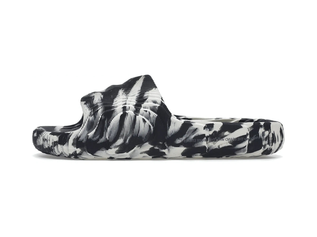 Adidas Adilette 22 Slides "Carbon Aluminum" - street-bill.dk