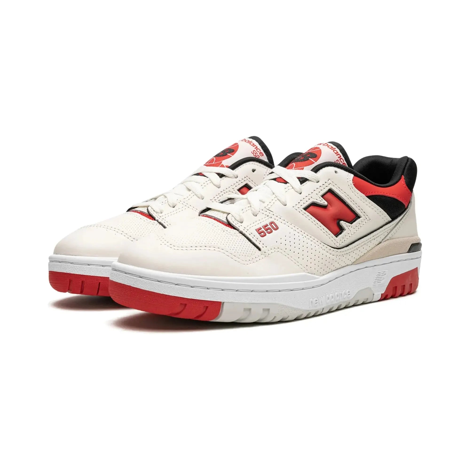 New Balance 550 "Sea Salt True Red" - street-bill.dk