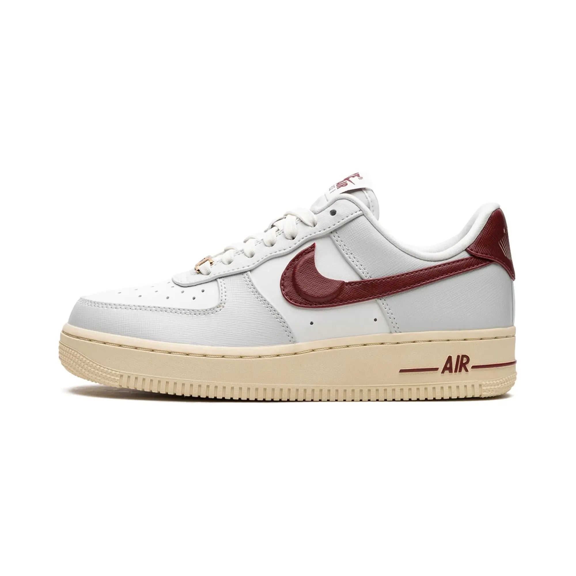 Nike Air Force 1 Low "Just Do It Photon Dust Team Red" - street-bill.dk