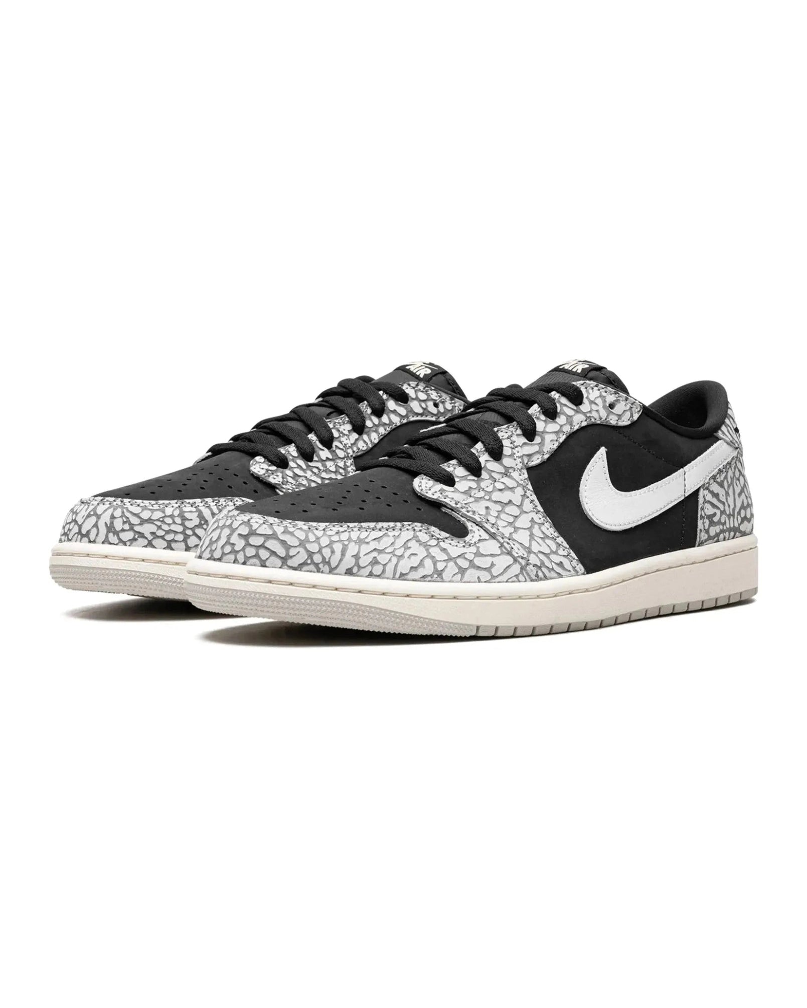 Nike Air Jordan 1 Retro Low OG "Black Cement" - street-bill.dk
