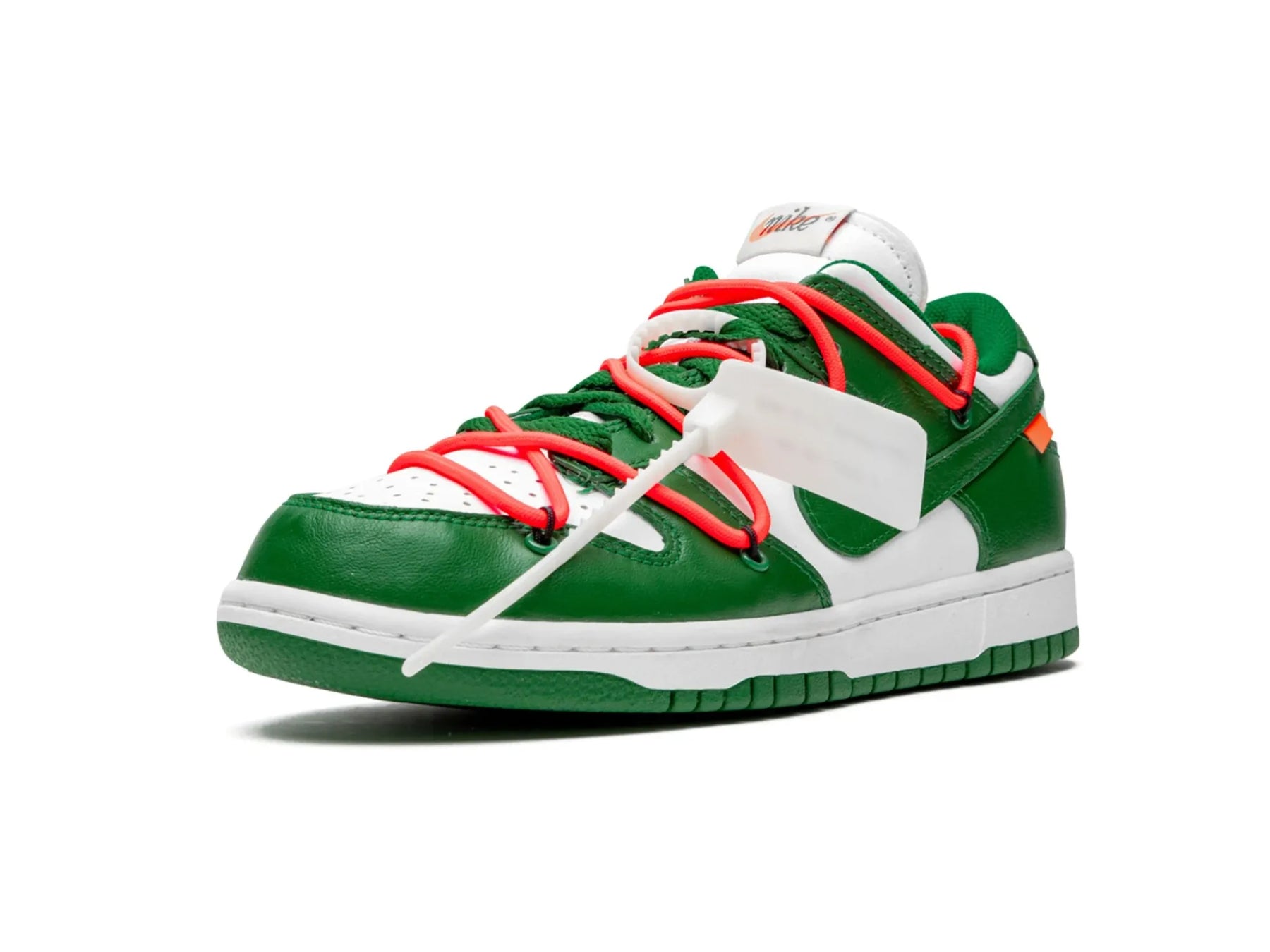 Nike Dunk Low "Off-White Pine Green" - street-bill.dk