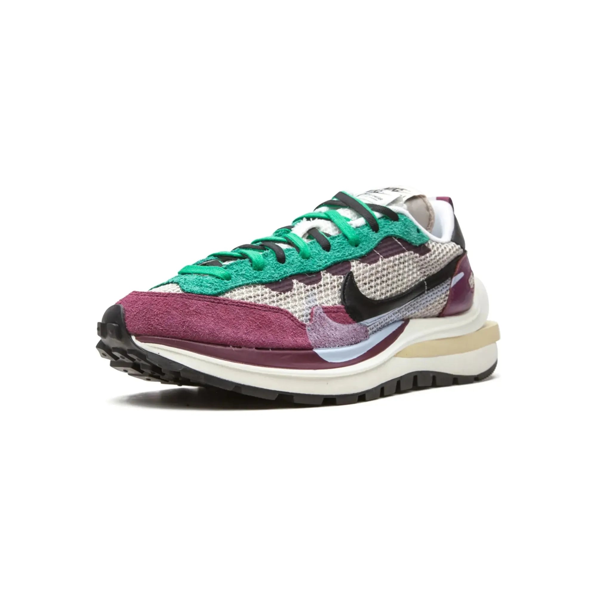 Nike Vaporwaffle Sacai "Red Neptune Green" - street-bill.dk