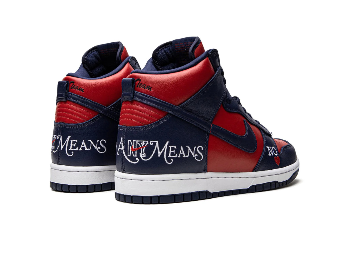 Nike Dunk High SB X Supreme "By Any Means Navy" - street-bill.dk