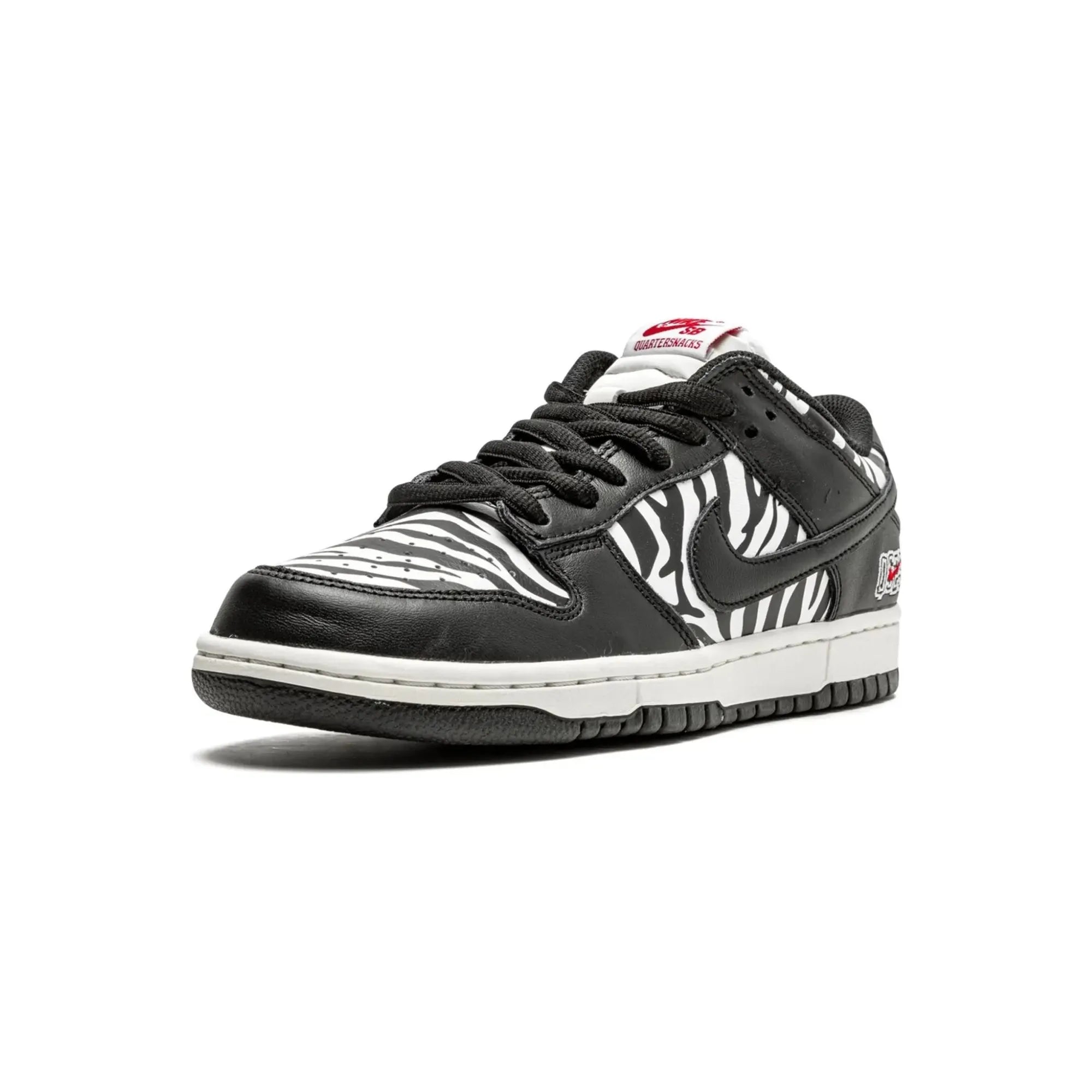 Nike SB Dunk Low OG X Quartersnacks "Zebra" - street-bill.dk