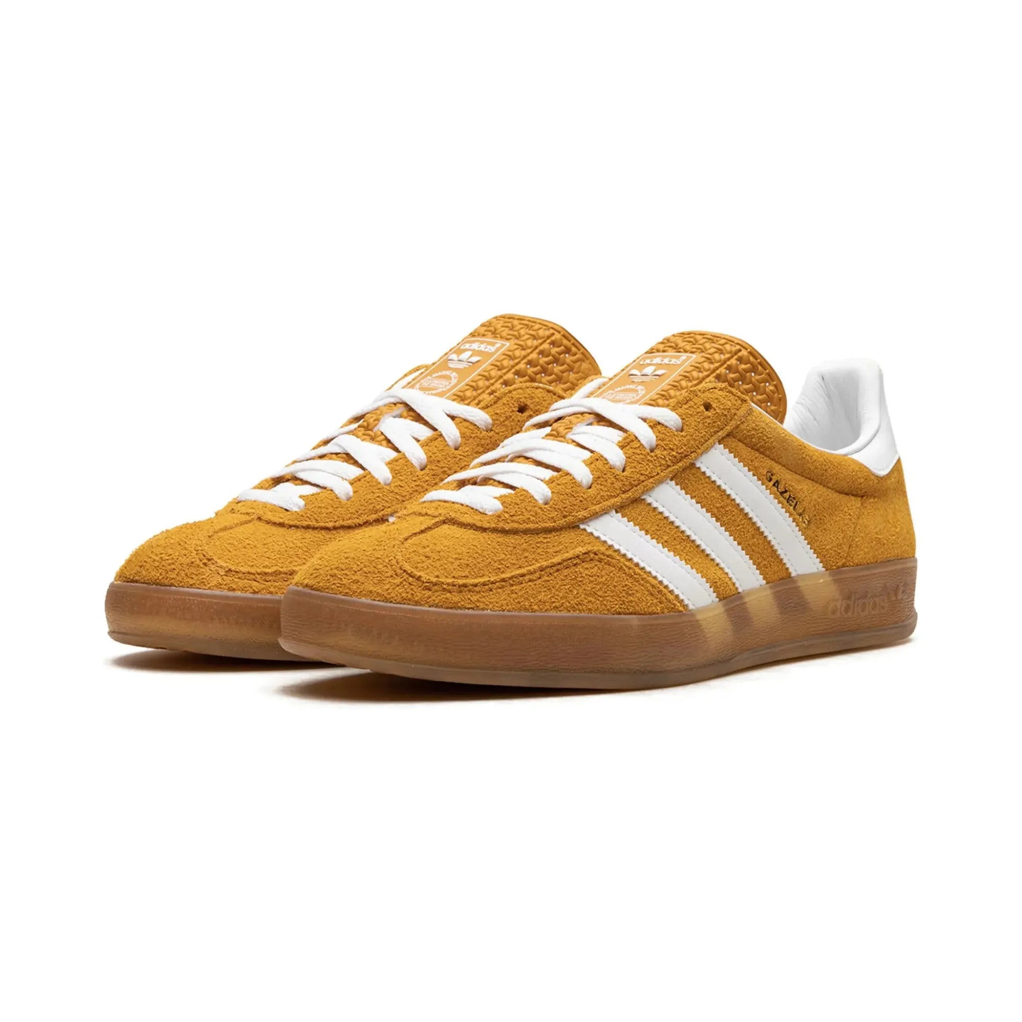 Adidas Gazelle Indoor "Orange Peel White" - street-bill.dk