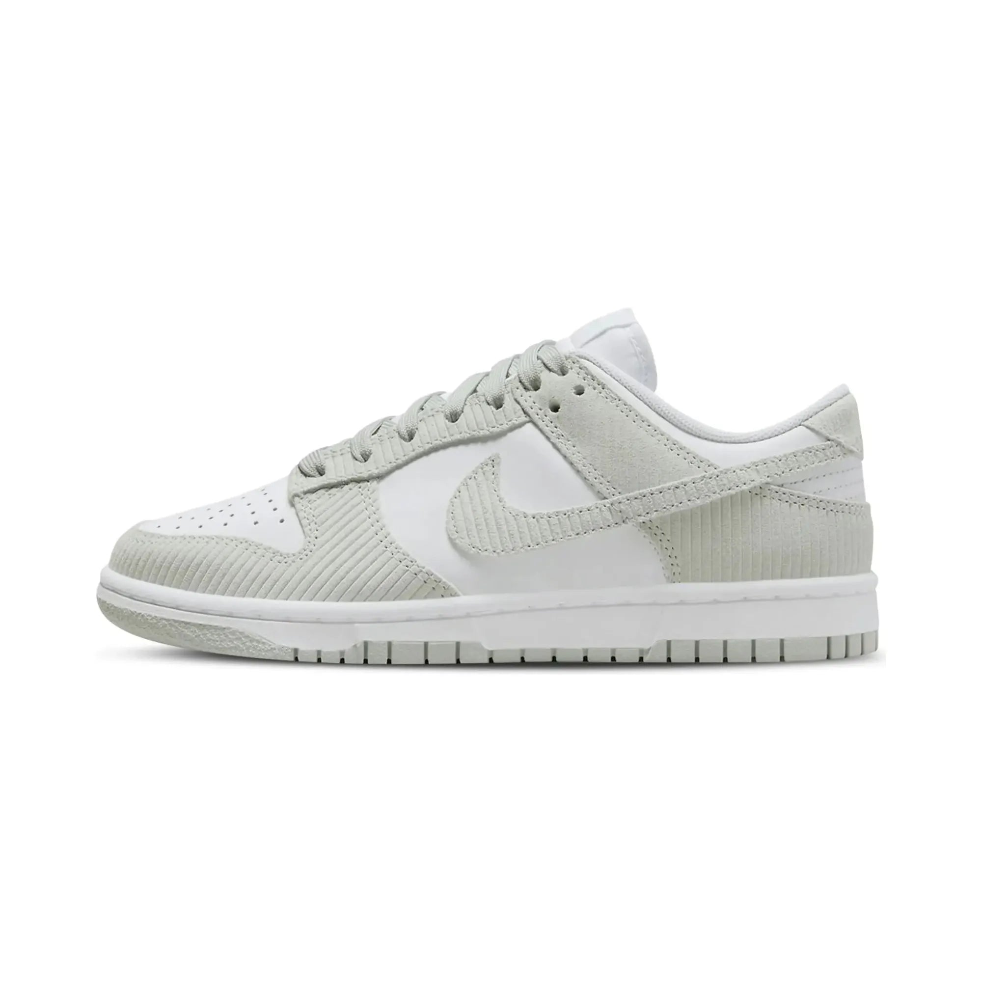 Nike Dunk Low "Light Silver Corduroy" - street-bill.dk