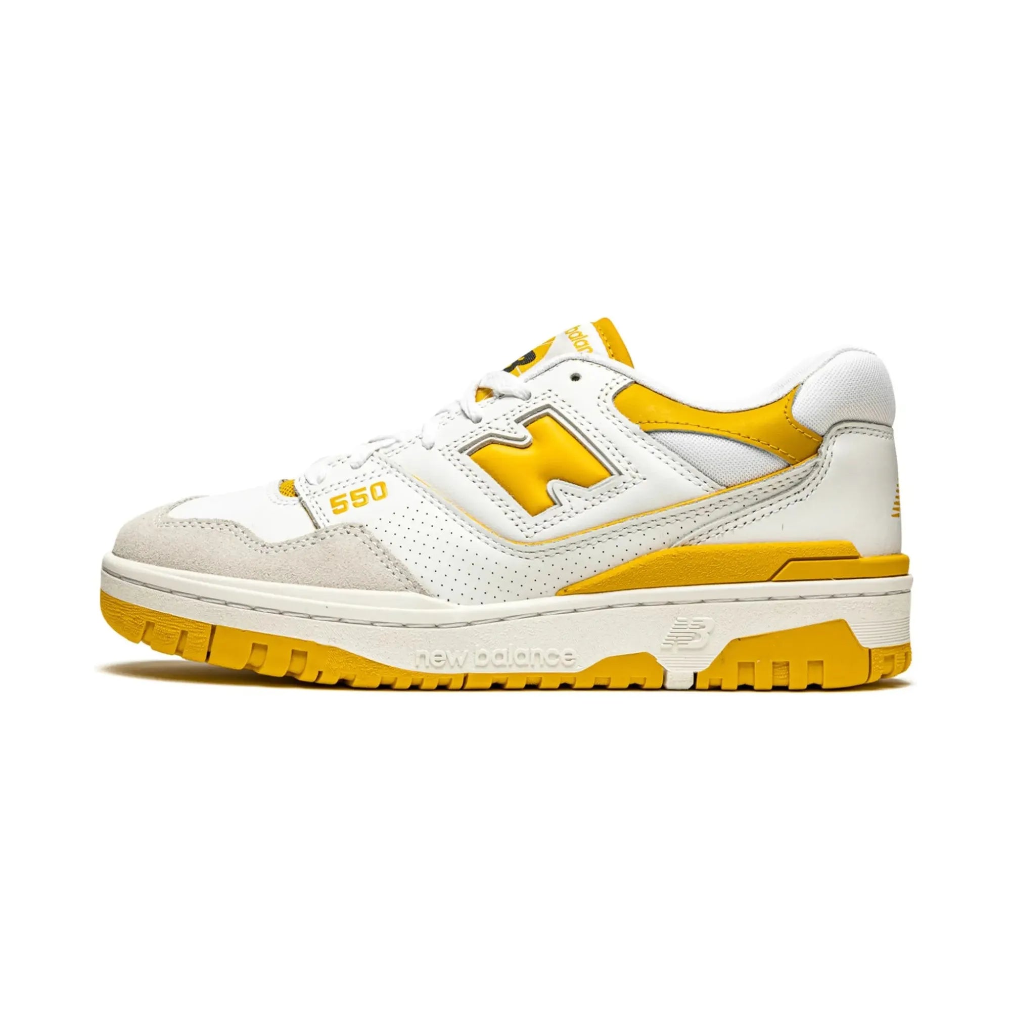 New Balance 550 Sea Salt "Varsity Gold" - street-bill.dk