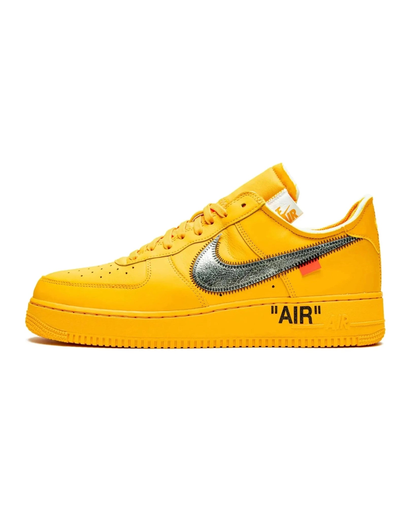 Nike Air Force 1 Low X Off-White "ICA University Gold" - street-bill.dk