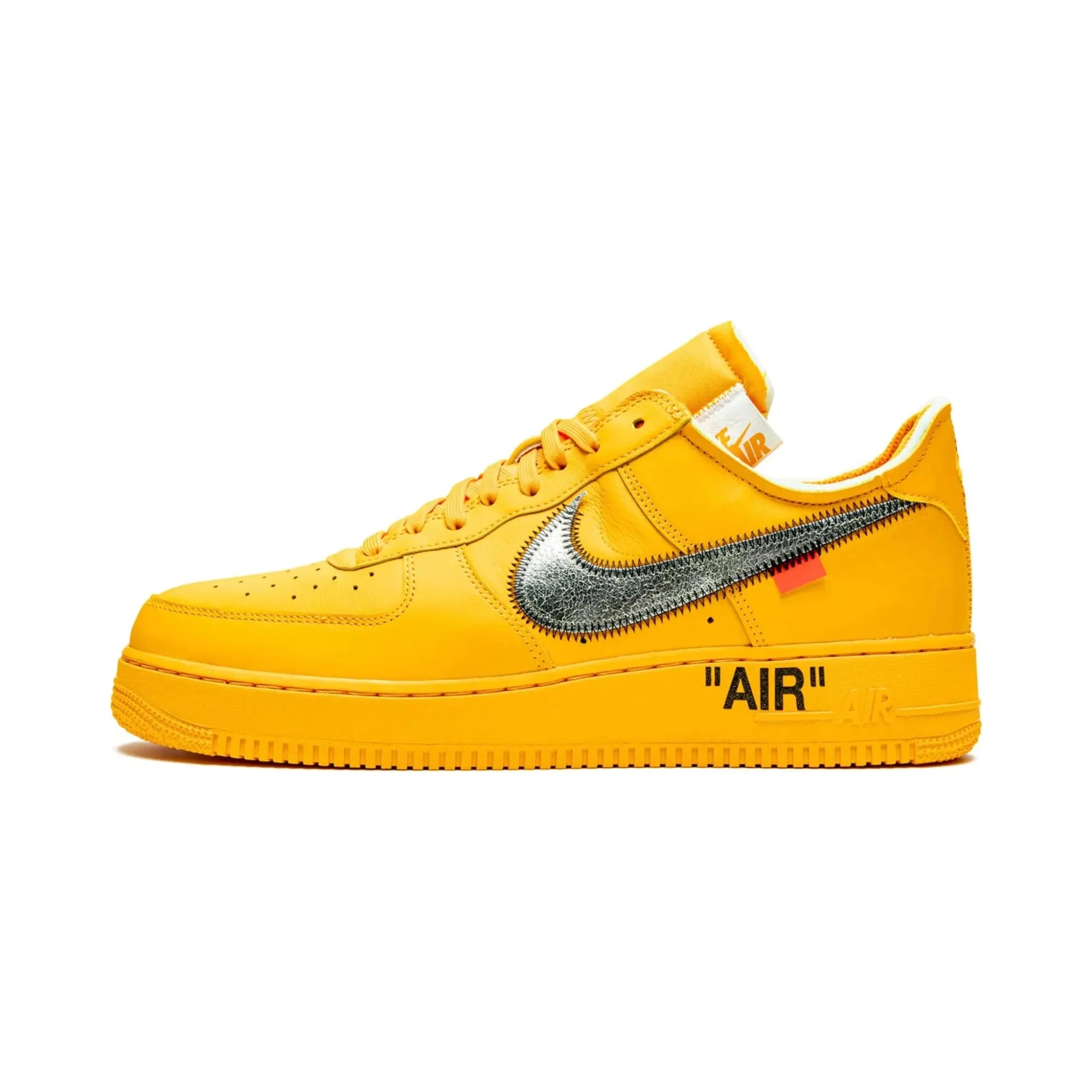 Nike Air Force 1 Low X Off-White "ICA University Gold" - street-bill.dk