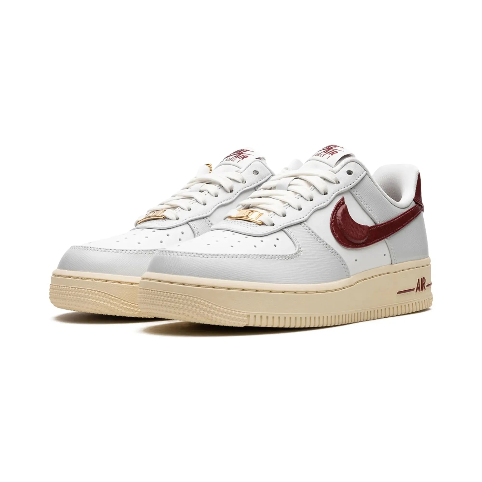 Nike Air Force 1 Low "Just Do It Photon Dust Team Red" - street-bill.dk