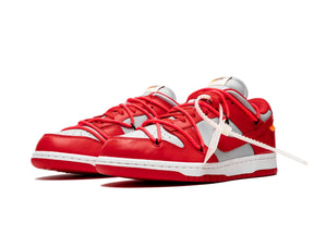 Nike Dunk Low X Off-White "University Red" - street-bill.dk