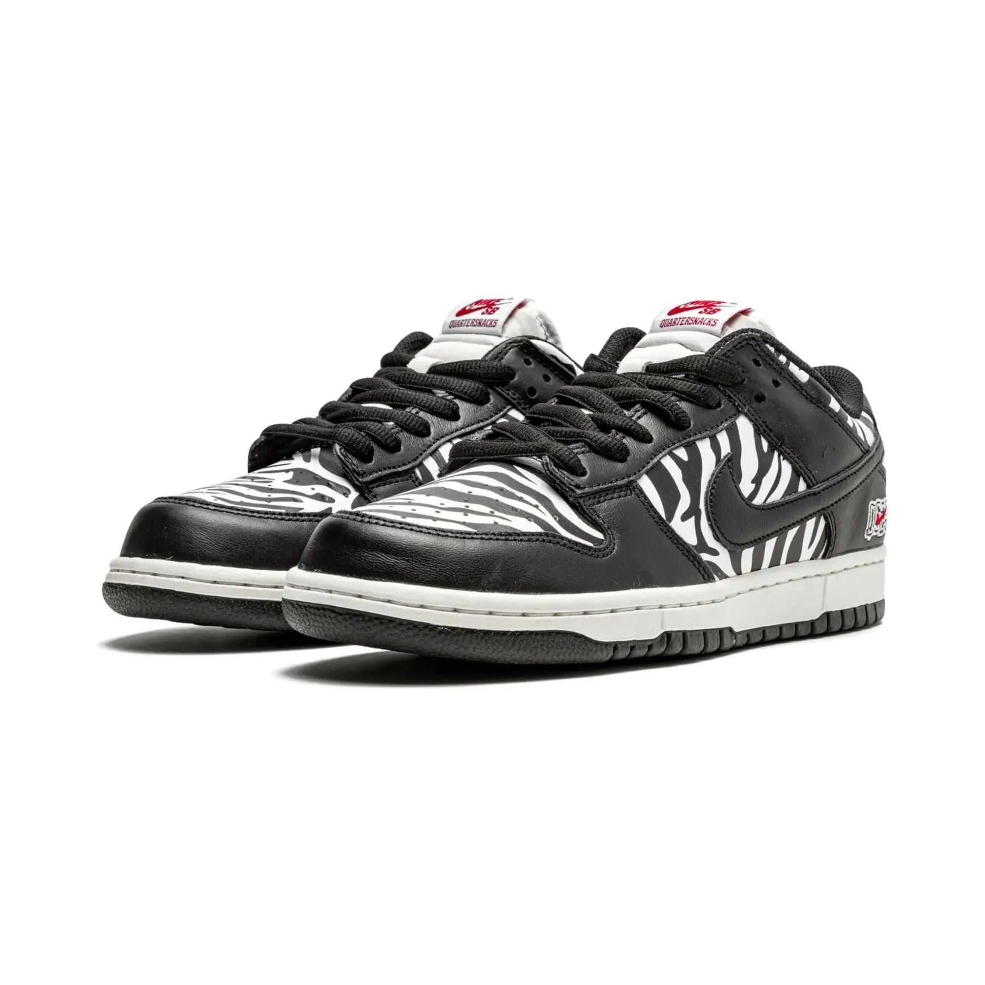 Nike SB Dunk Low OG X Quartersnacks "Zebra" - street-bill.dk