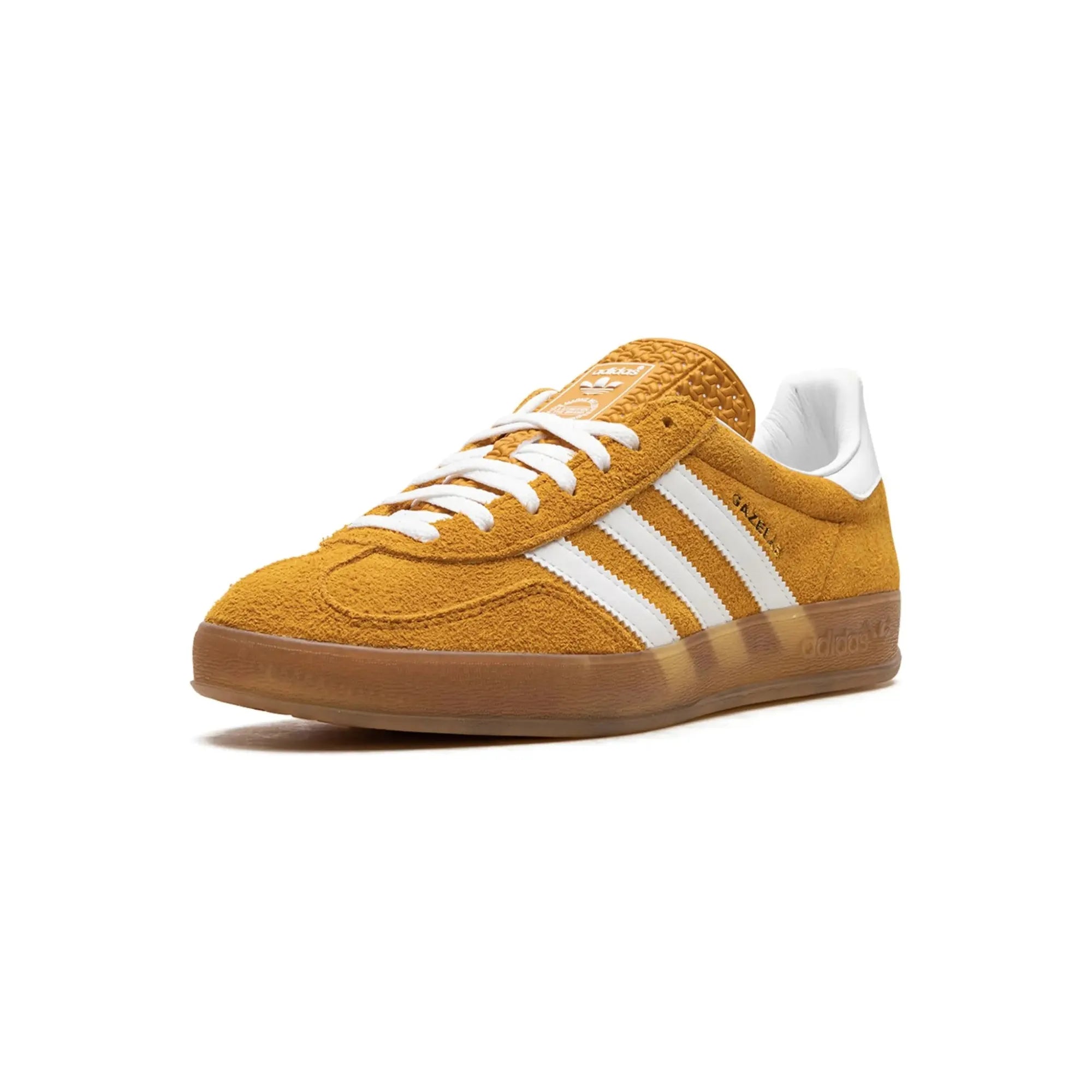 Adidas Gazelle Indoor "Orange Peel White" - street-bill.dk
