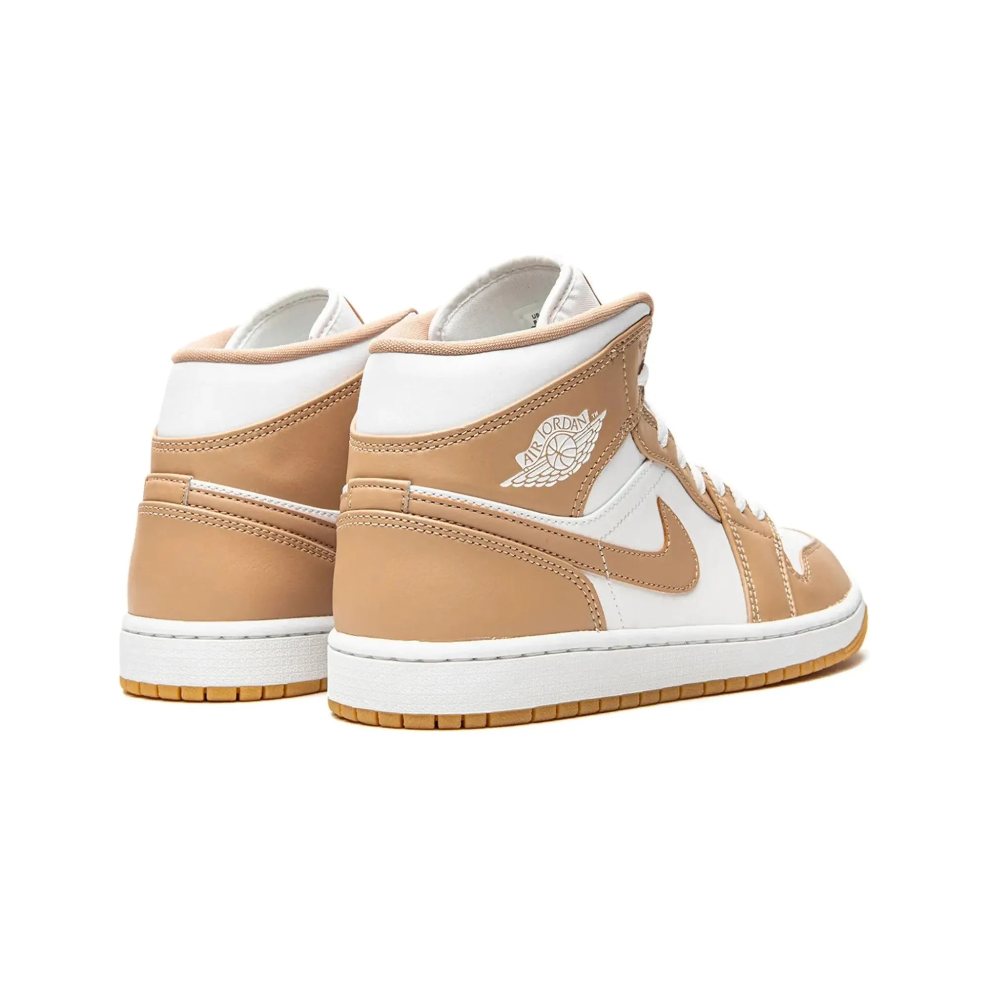 Nike Air Jordan 1 Mid "Tan Gum" - street-bill.dk