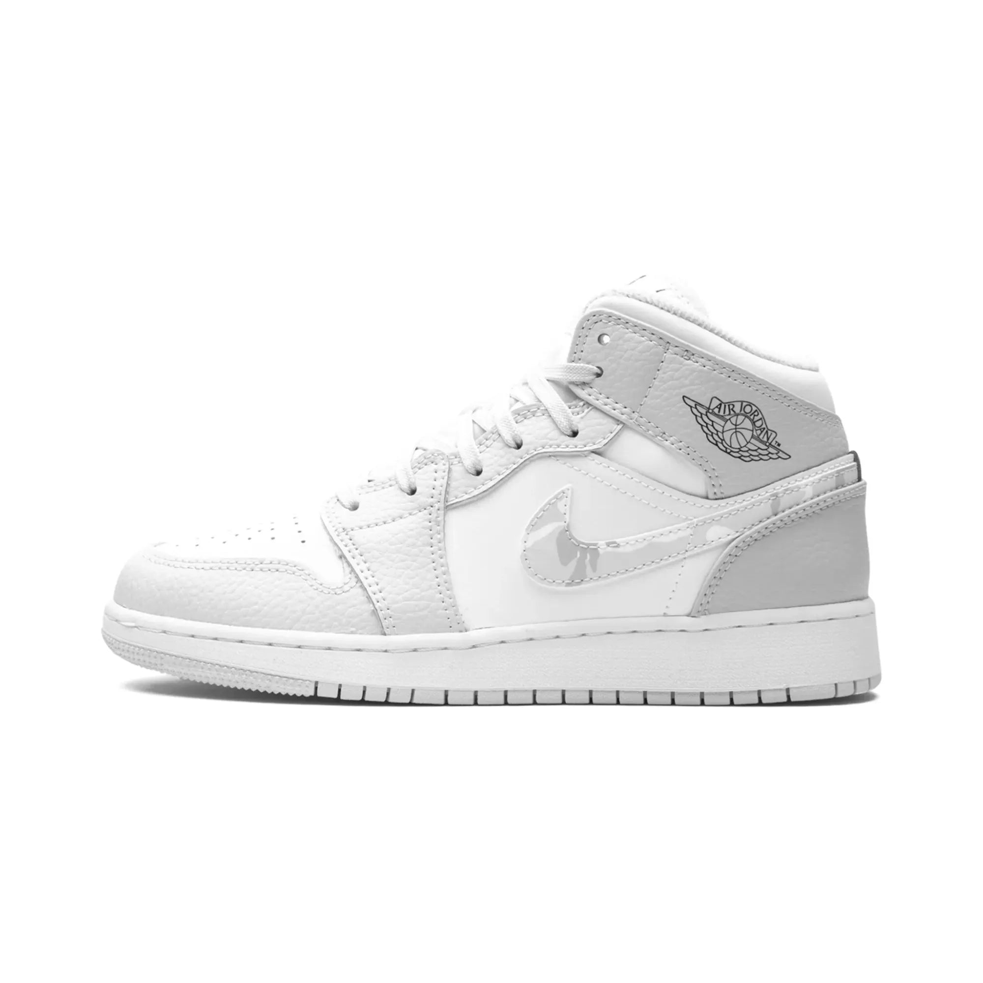 Nike Air Jordan 1 Mid "Grey Camo" - street-bill.dk