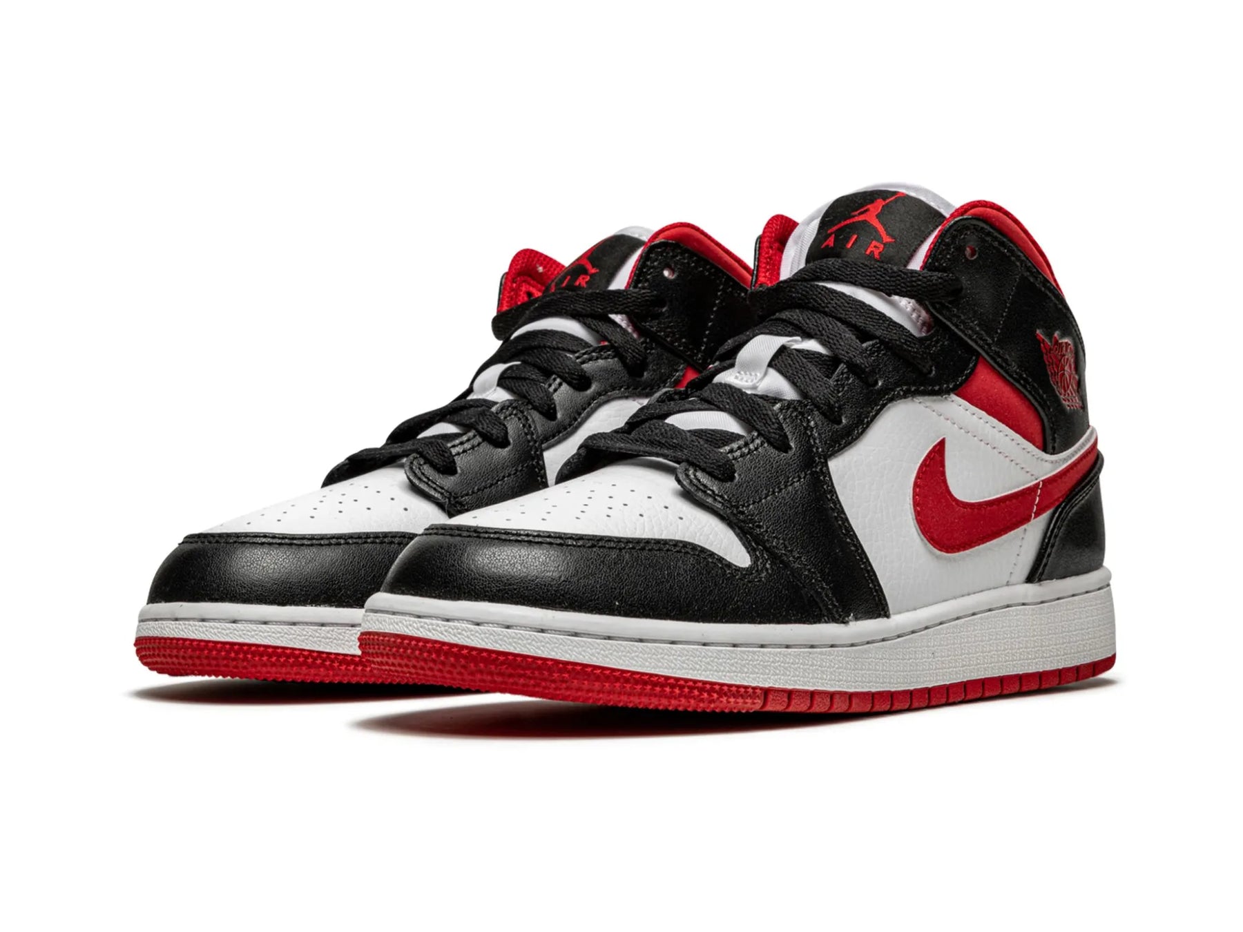 Nike Air Jordan 1 Mid "Gym Red Black White" - street-bill.dk