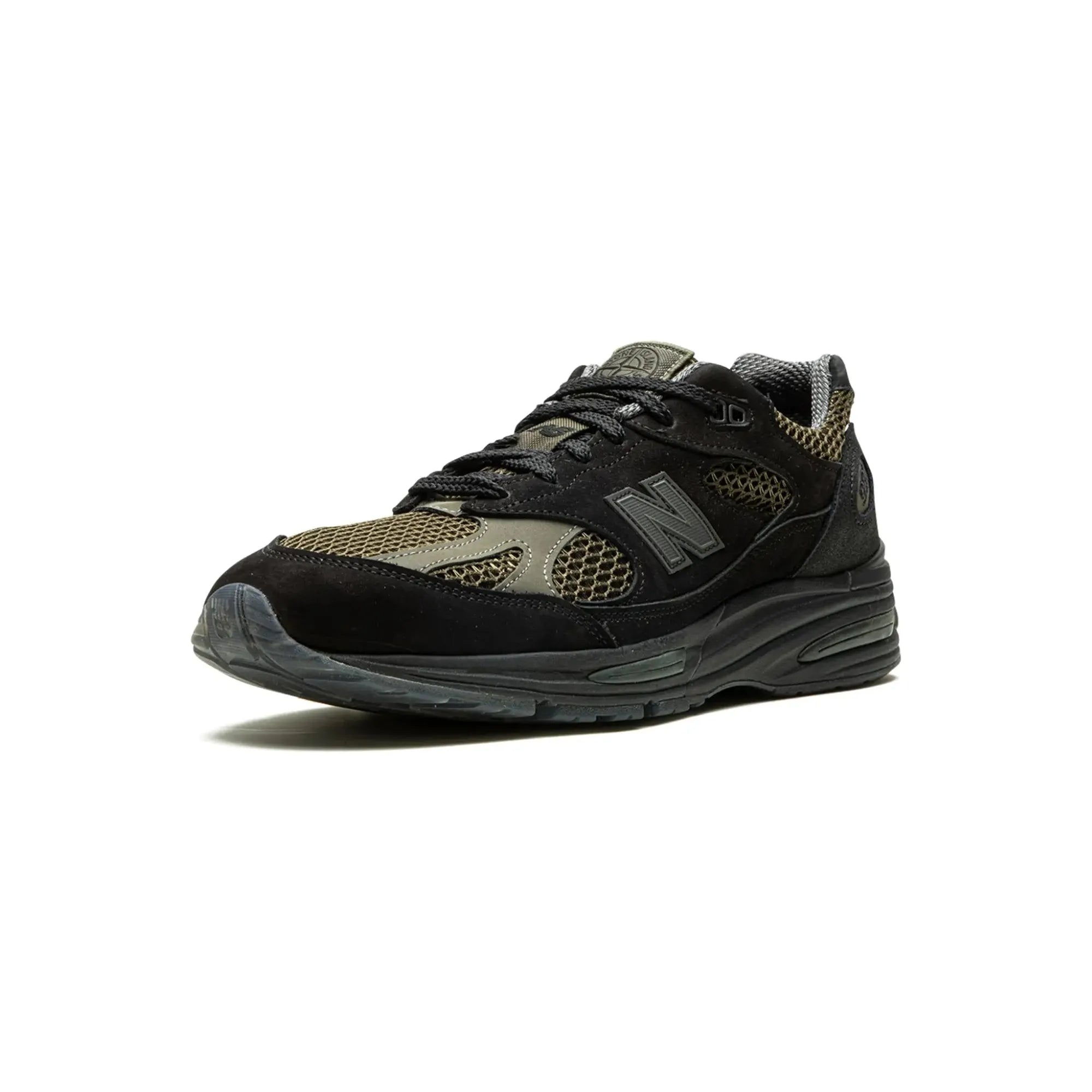 New Balance 991v2 MiUK Stone Island "Black" - street-bill.dk