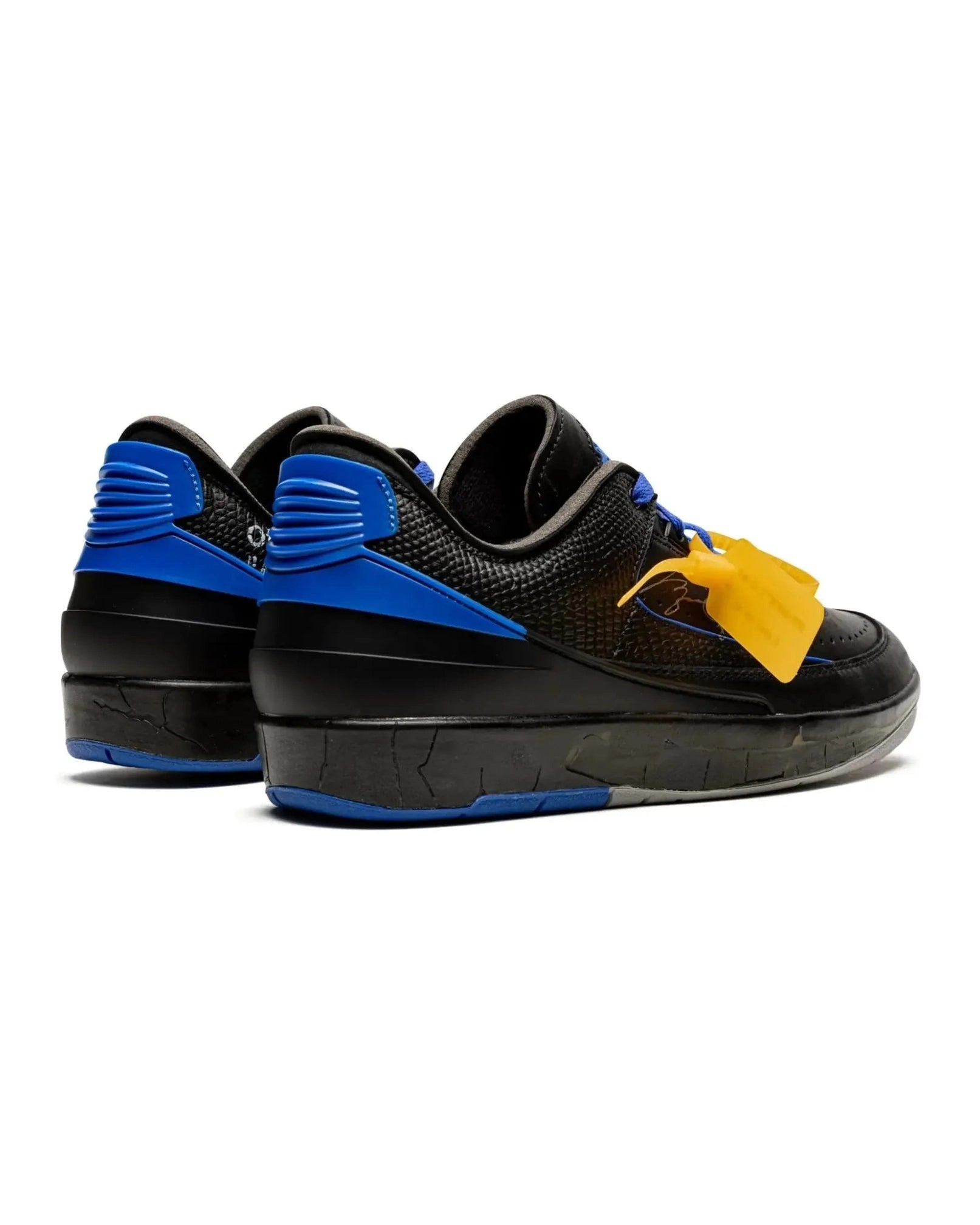Nike Air Jordan 2 Retro Low SP X Off-White "Black Blue" - street-bill.dk